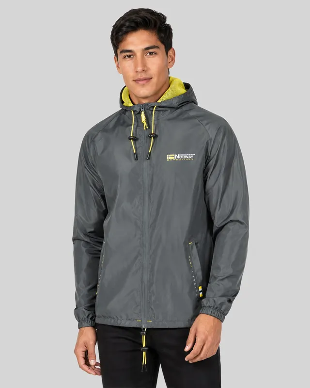 geographical-norway-boat-herren-jacke-schwarz-mit-kapuze image 1