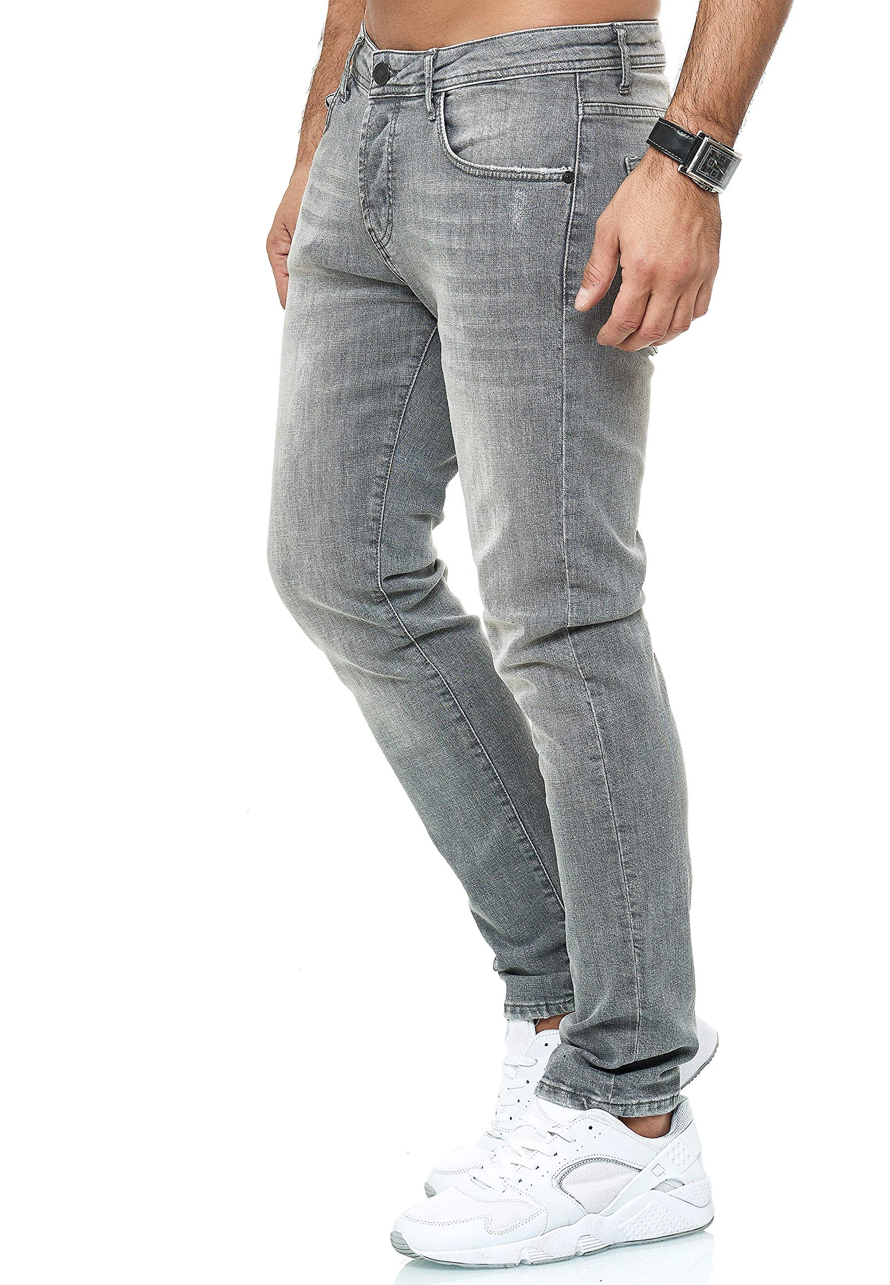 redbridge-jeans-herren-regular-slim-fit-denim-stretch-blau-m4252 image 2