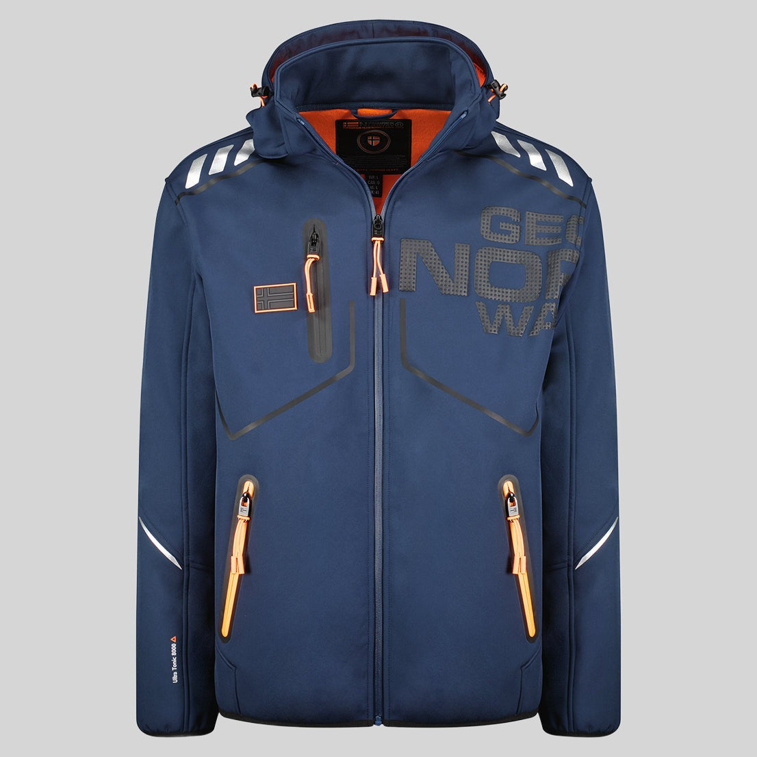 geographical-norway-robin-herren-softshelljacke-schwarz-kapuze image 8