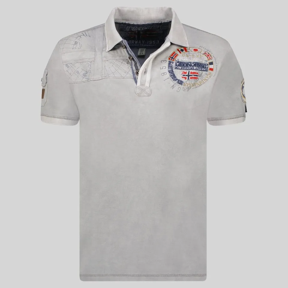 geographical-norway-kinflat-herren-polo-schwarz-baumwolle image 1