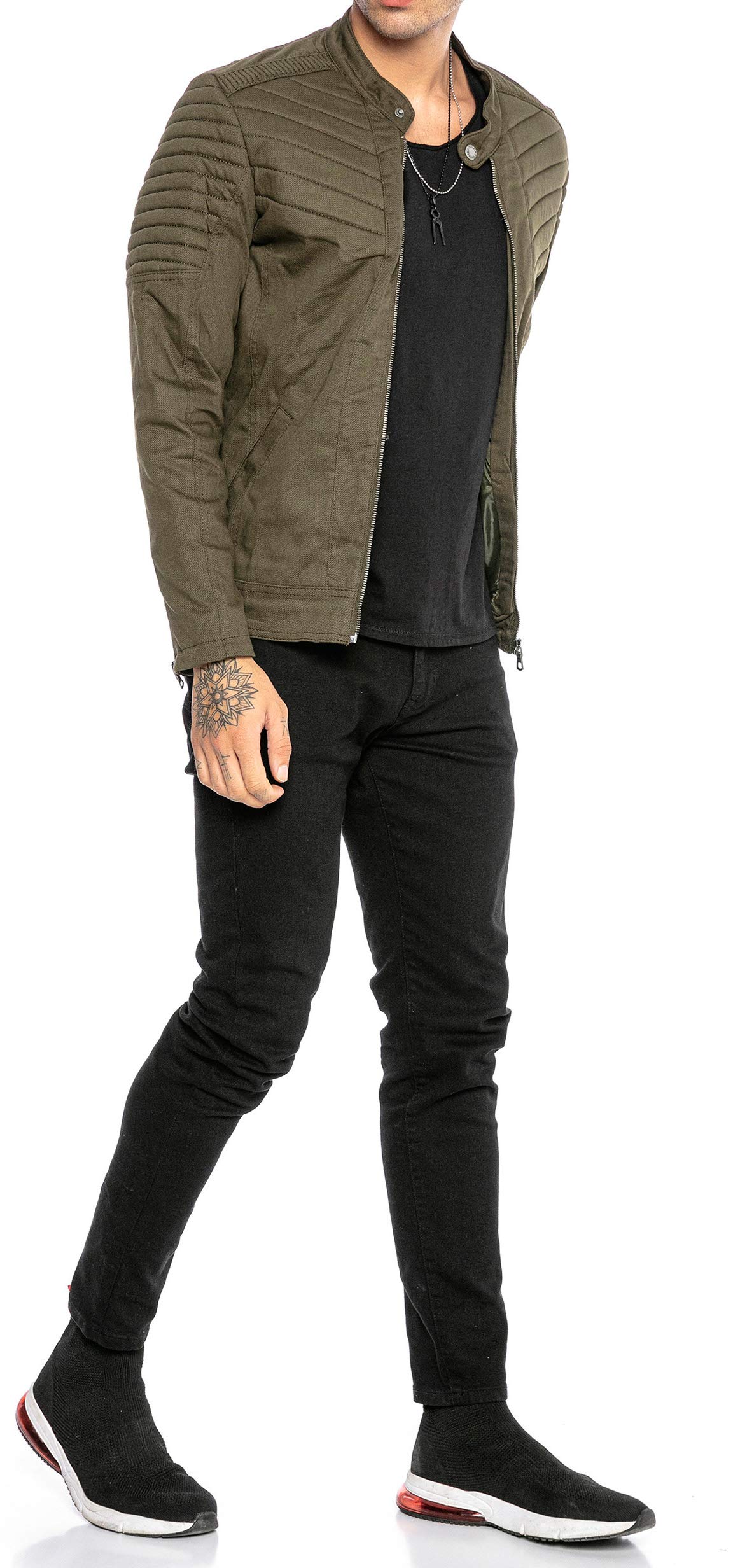 redbridge-herren-biker-bergangsjacke-baumwolle-mit-rei-verschluss image 5