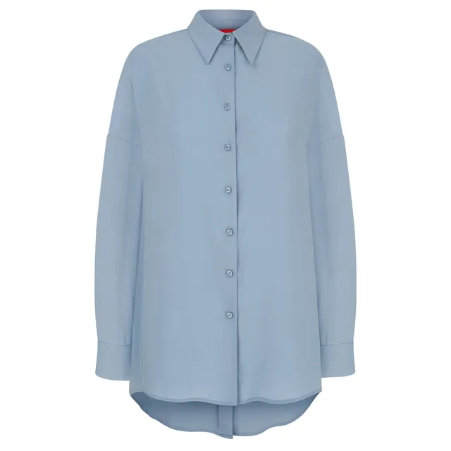 mariusz-przybylski-oversize-hemd-blau-damen-baumwolle image 1
