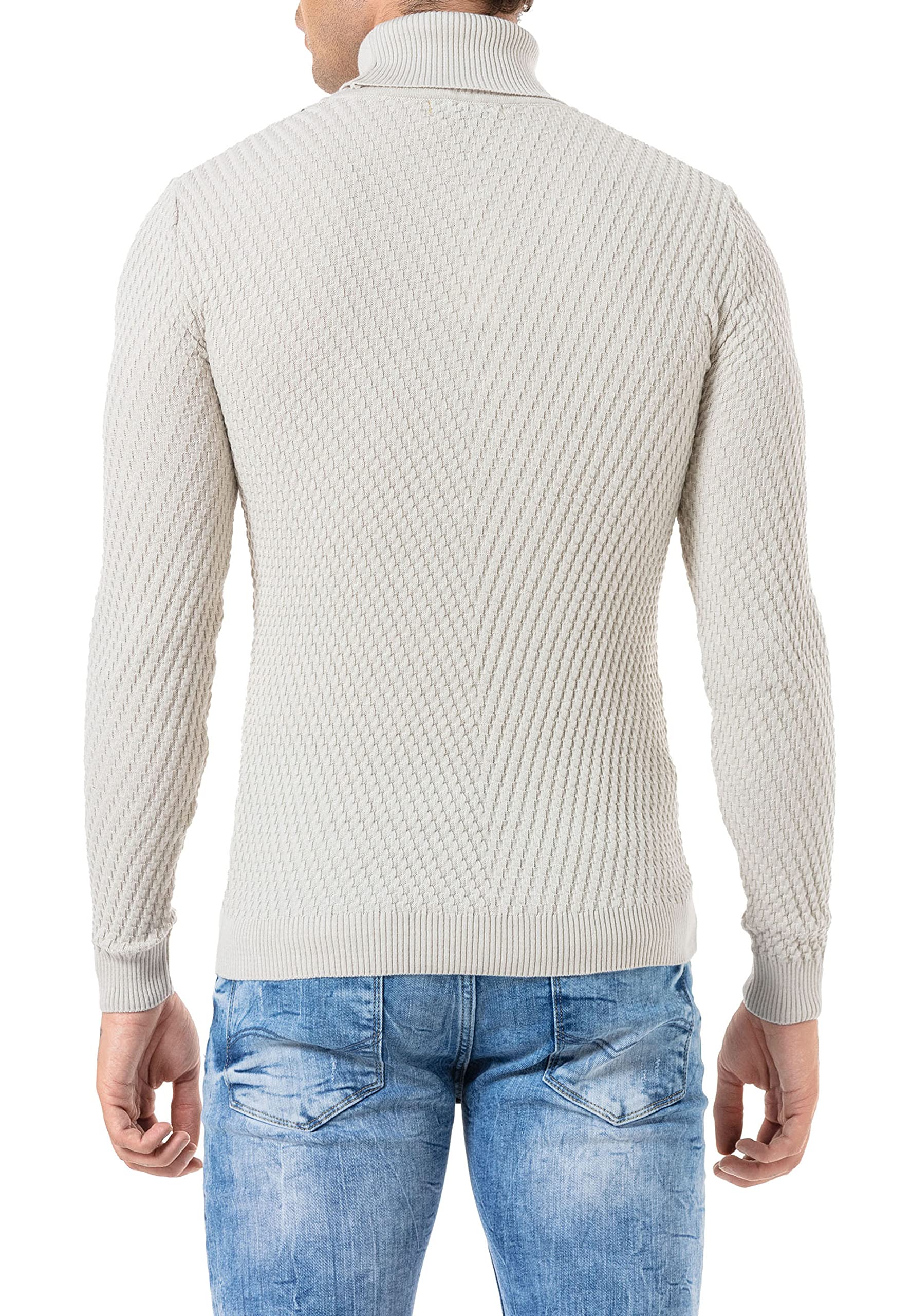 redbridge-pullover-herren-rollkragen-strick-mit-muster image 4