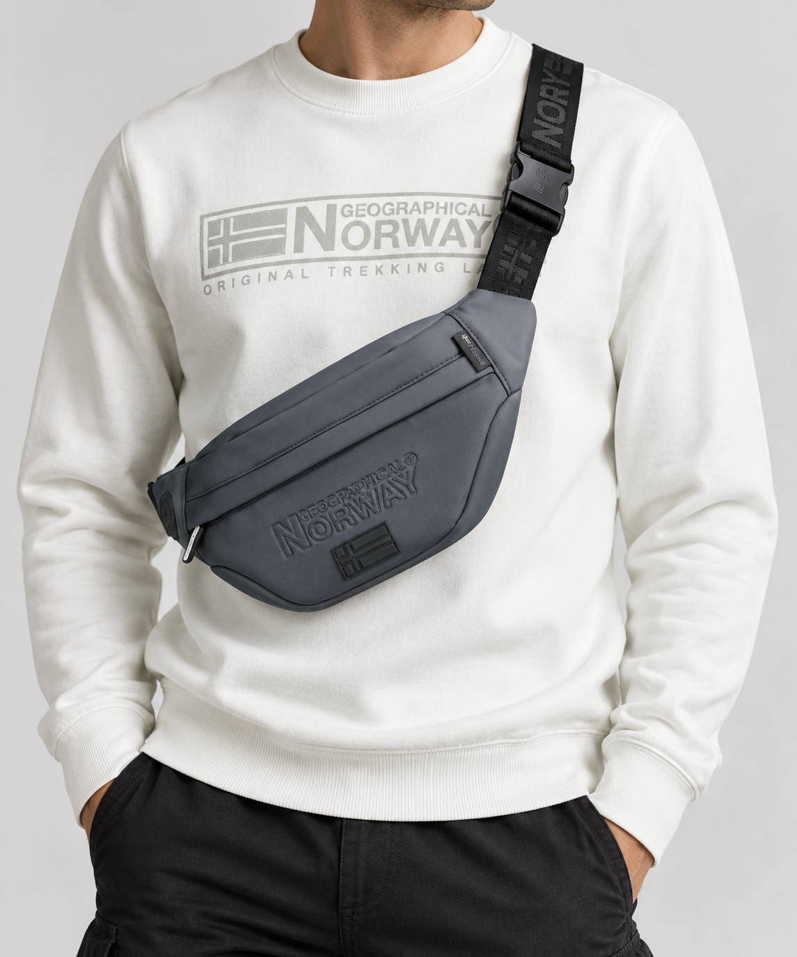 geographical-norway-saltatory-bauchtasche-schwarz-crossbody image 1