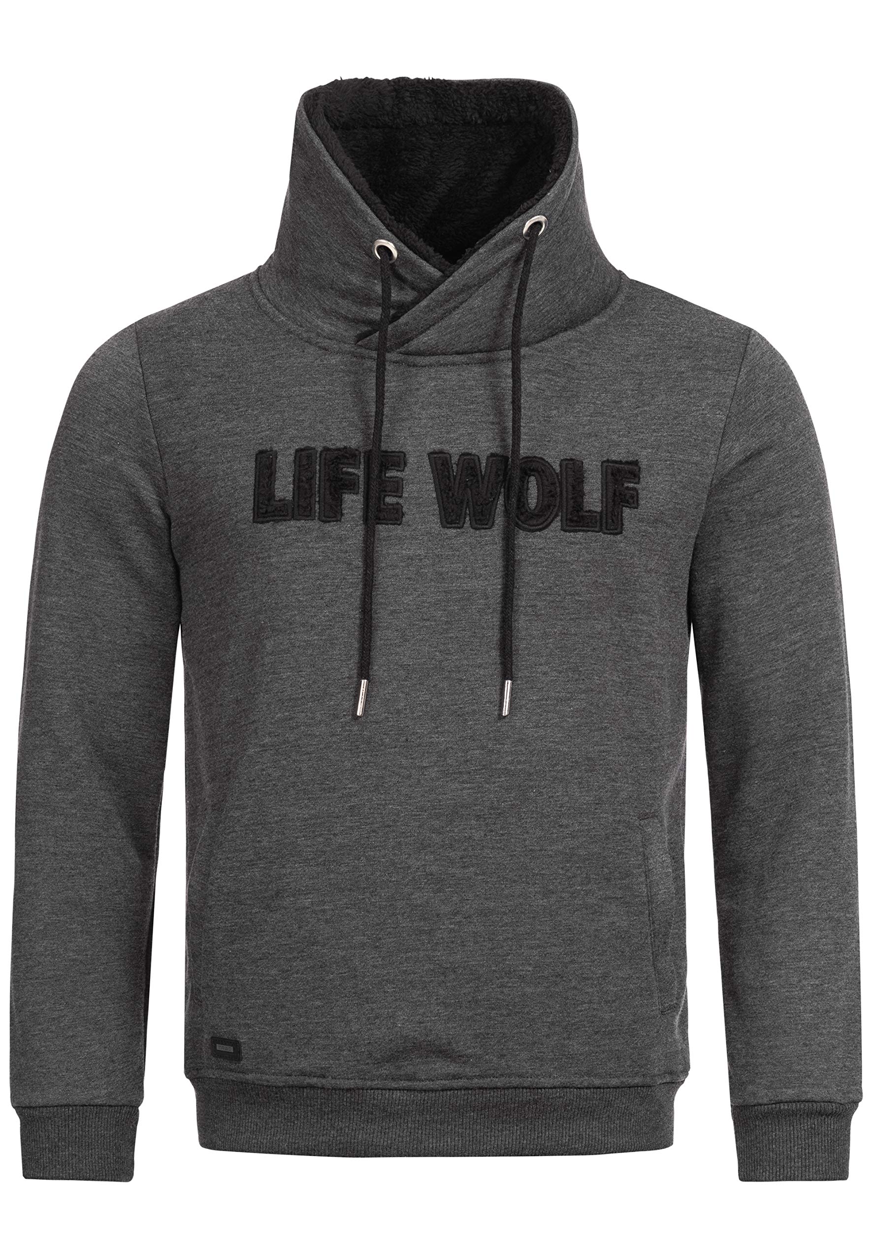redbridge-pullover-herren-sweatshirt-schalkragen-grau image 1