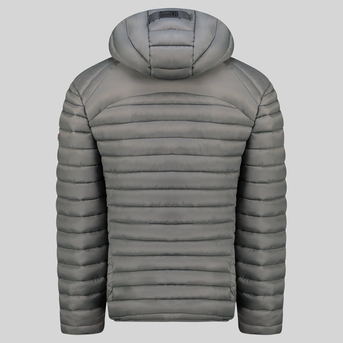 geographical-norway-briwood-herren-steppjacke-schwarz-mit-kapuze image 2