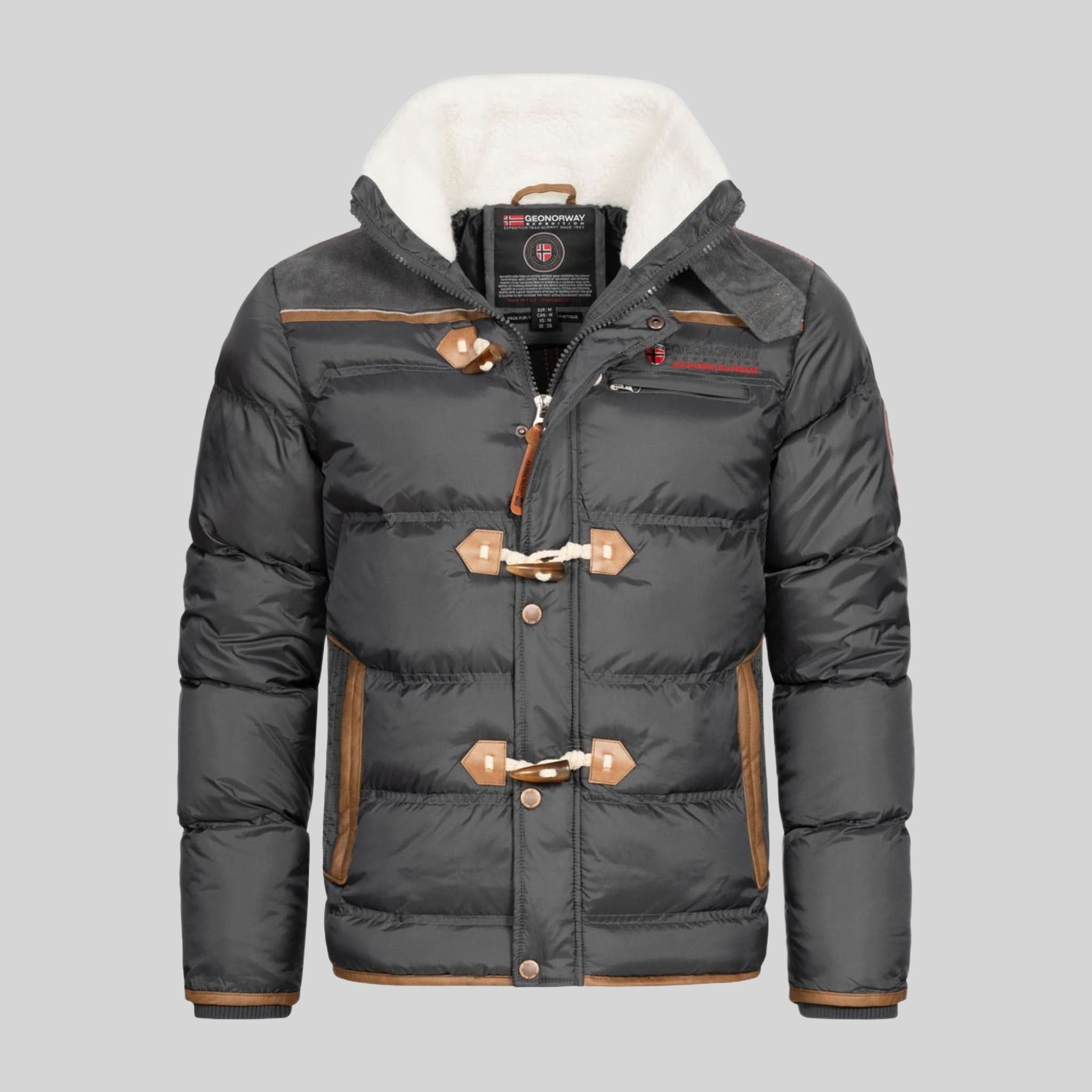 geographical-norway-amonai-herren-winterjacke-schwarz-wattiert image 7
