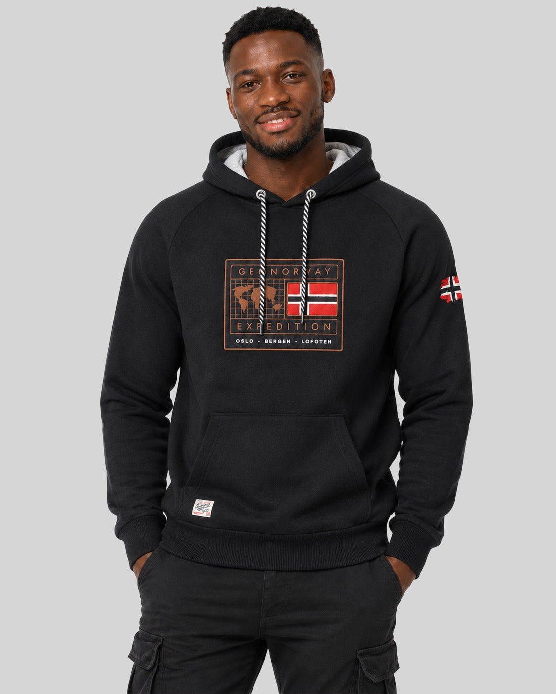 geographical-norway-gofoten-sweatshirt-herren-kapuze-schwarz image 8