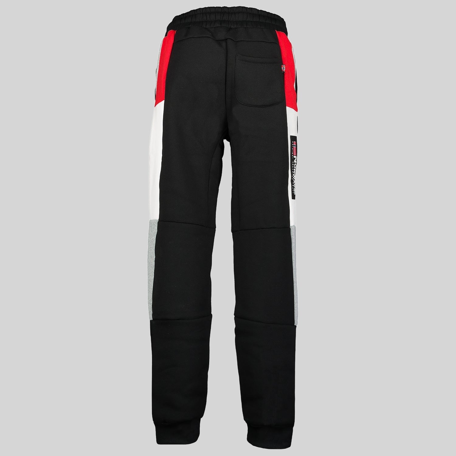 geographical-norway-molem-herren-jogginghose-sweathose-schwarz-mit-streifen image 4