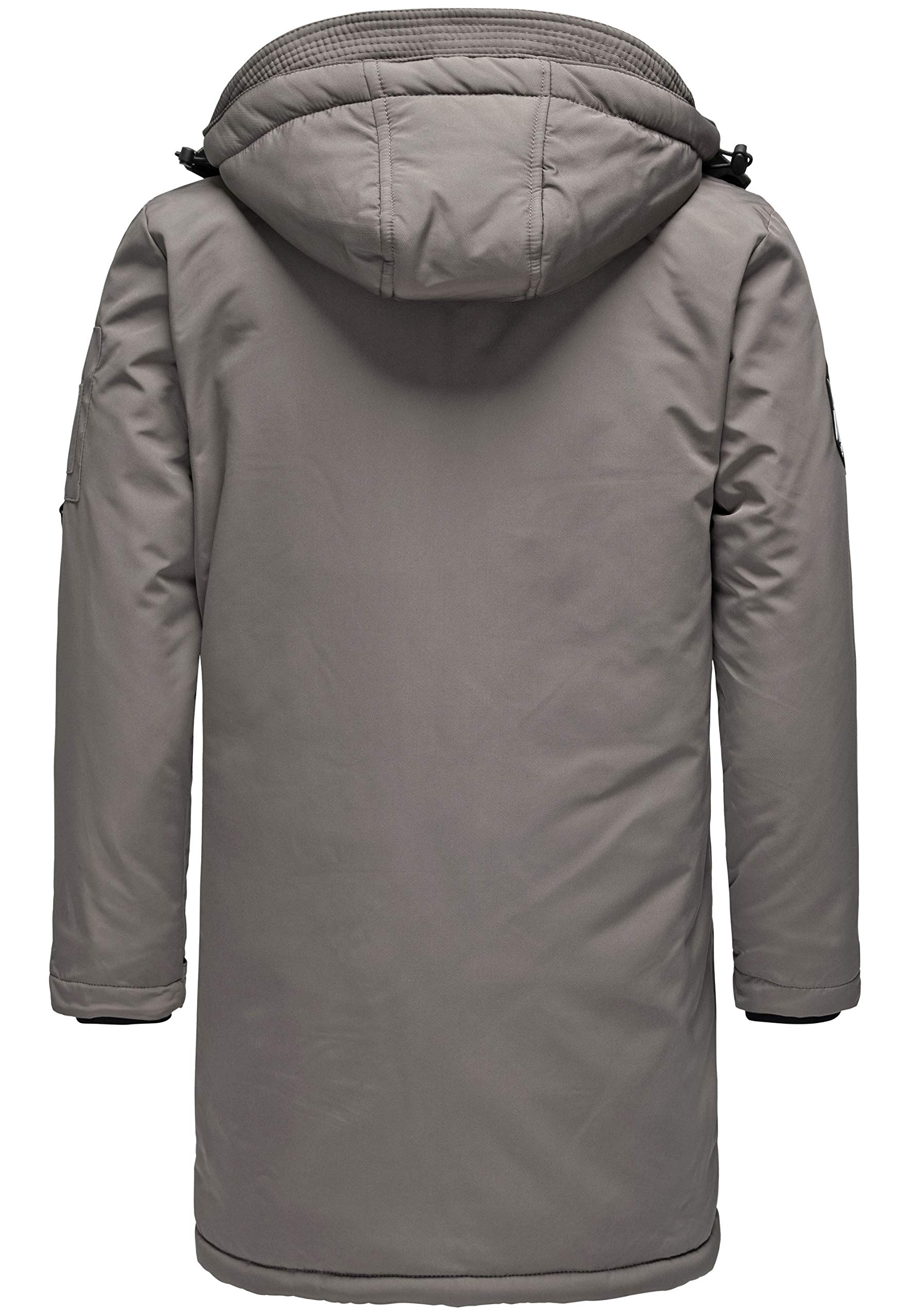 redbridge-rb-parka-winterjacke-herren-schwarz-mit-kapuze image 2