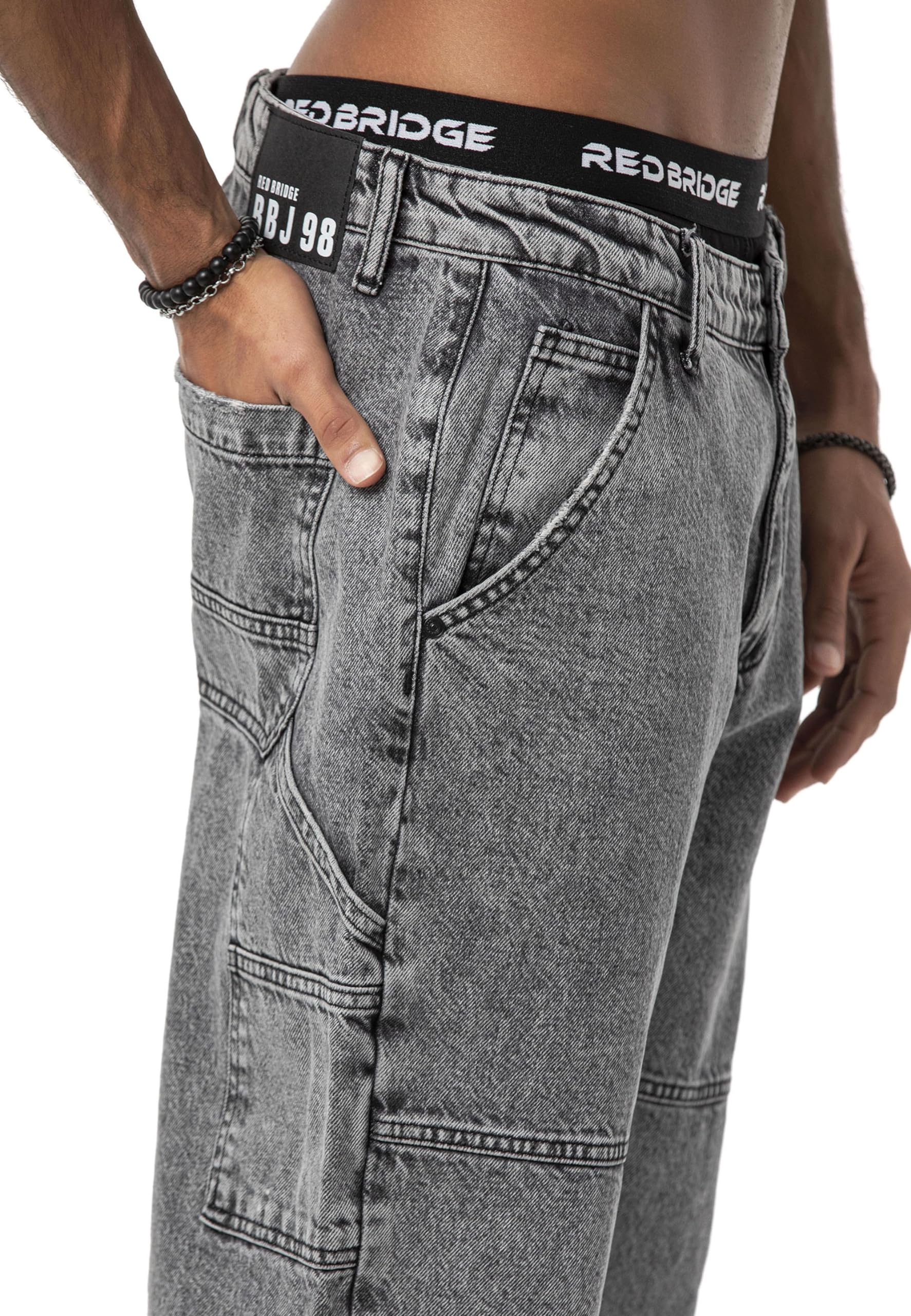 redbridge-jeans-cargo-baggy-weit-blau-40w-34l image 4