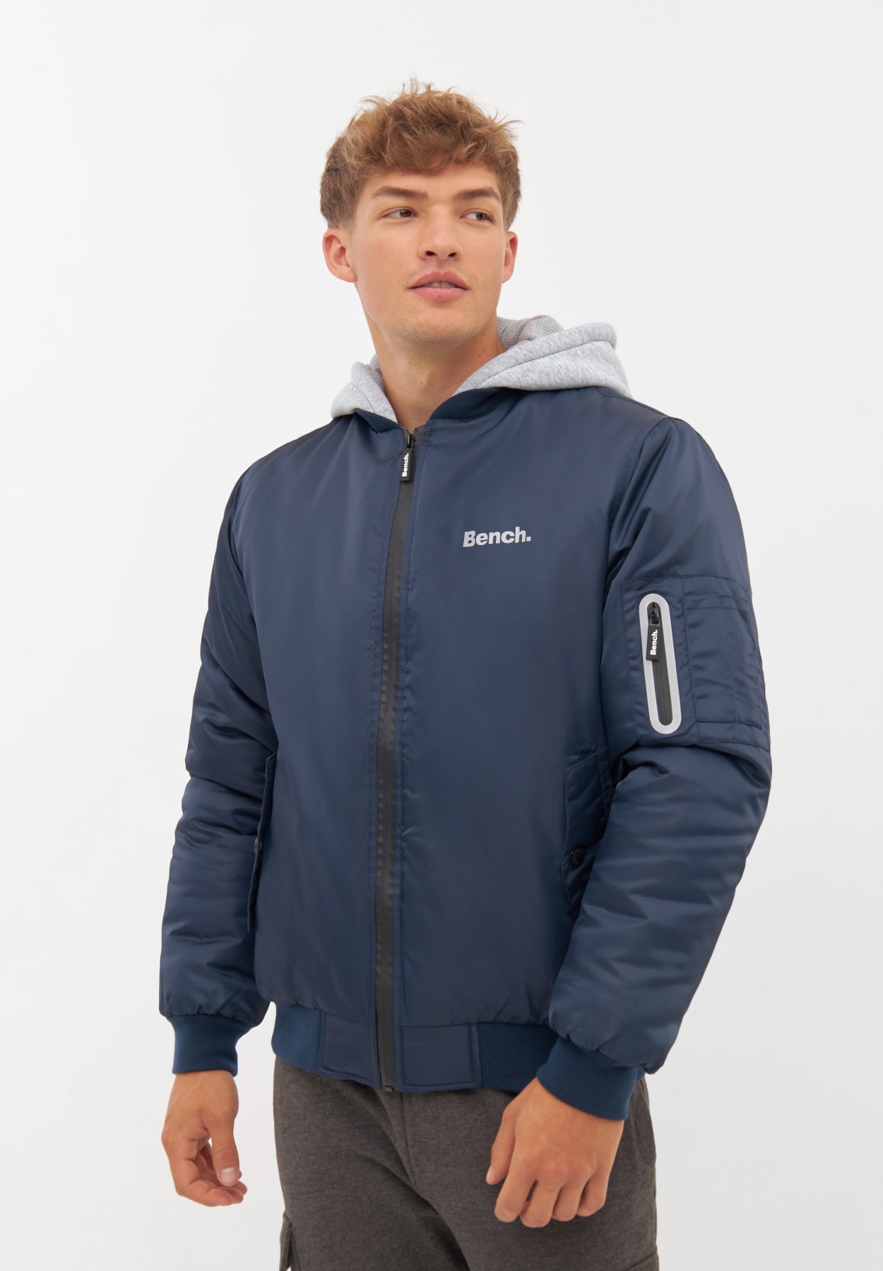 bench-bomper-jacke-herren-black-winter image 6