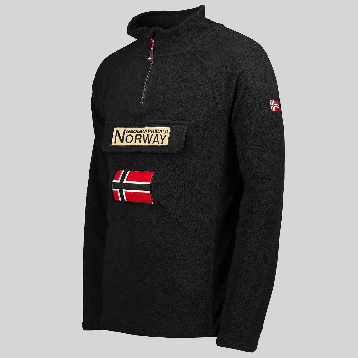 geographical-norway-tymclass-herren-sweatshirt-schwarz-fleece image 4