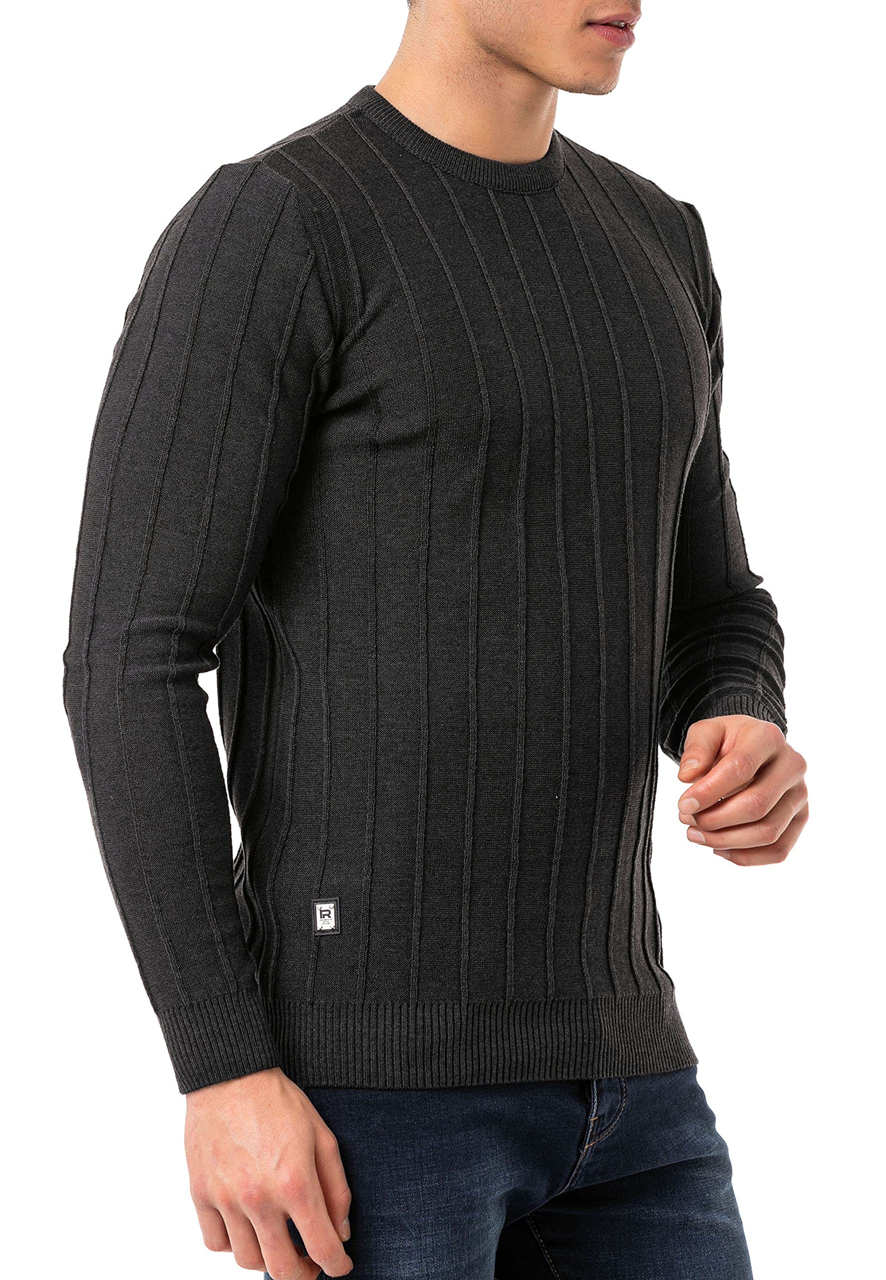 redbridge-pullover-strickpullover-herren-l-anthrazit image 3