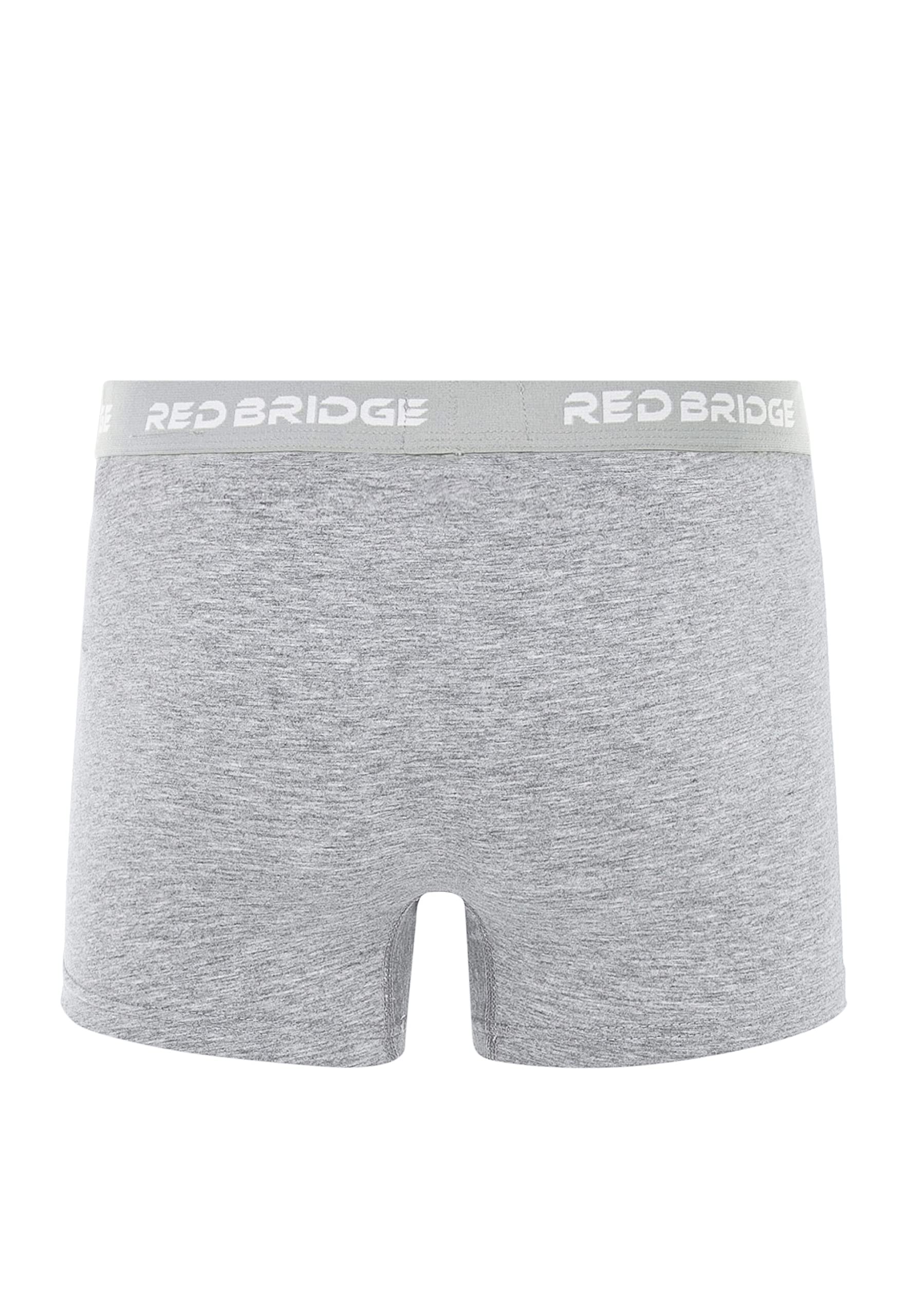redbridge-m7301-boxershorts-6er-pack-herren-baumwolle-schwarz image 5