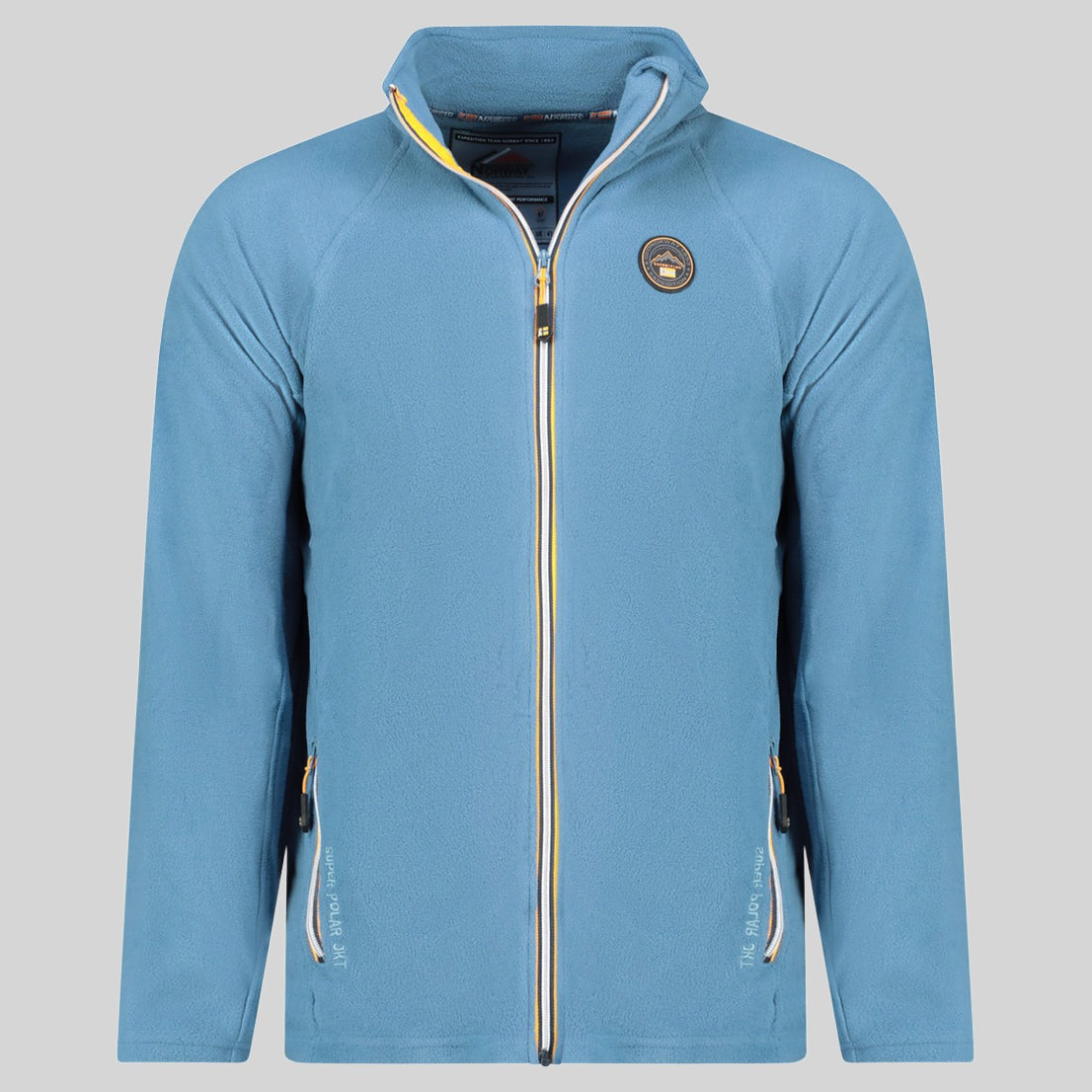 geographical-norway-tugim-fz-fleecejacke-petrol-herren image 3
