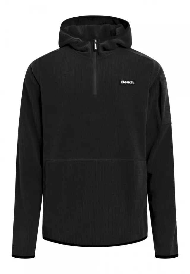 bench-hurlom-herren-fleecepullover-schwarz image 1