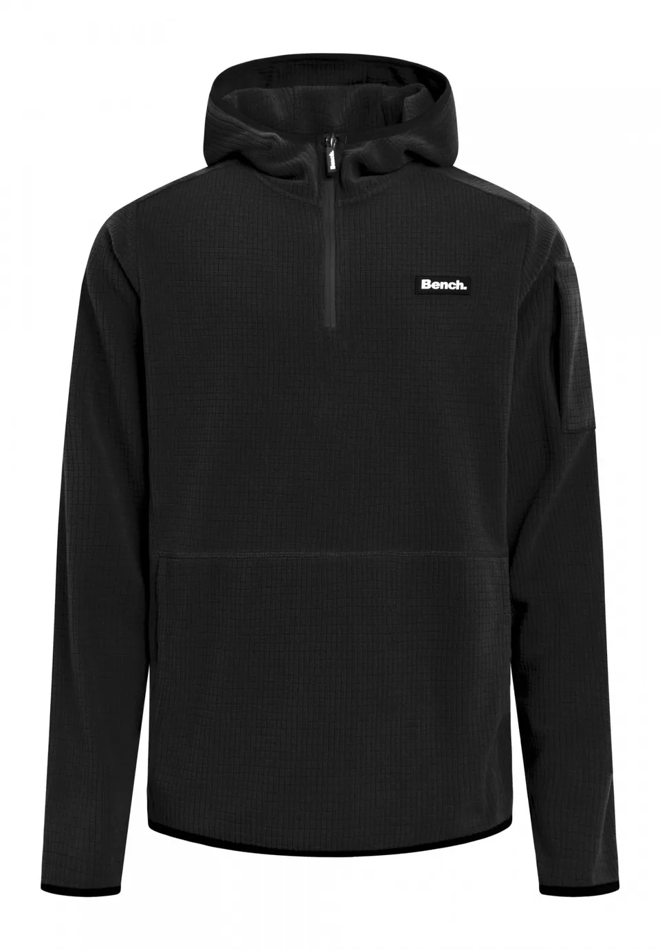 bench-hurlom-herren-fleecepullover-schwarz image 1