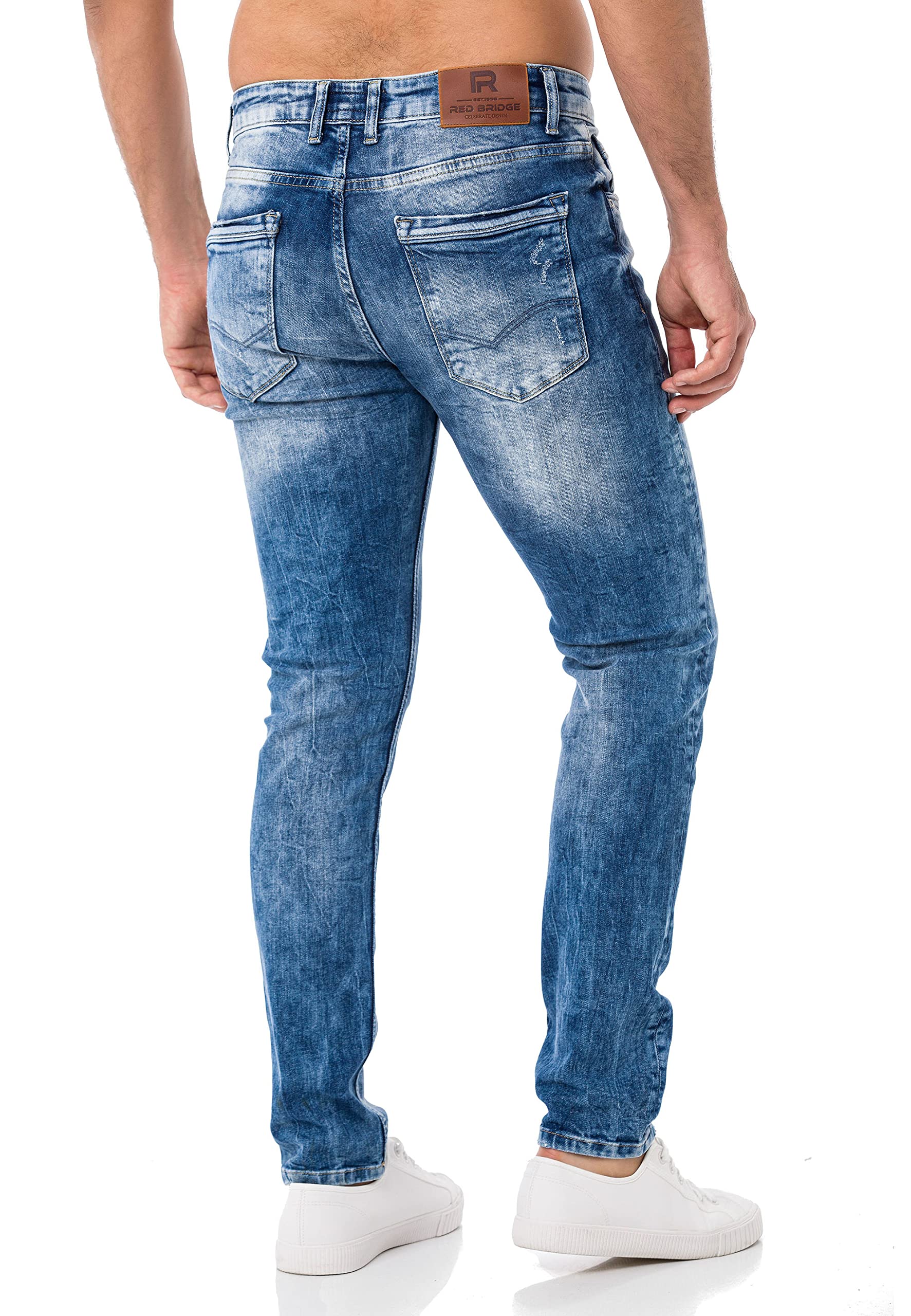 redbridge-jeans-herren-jeans-blau-denim-hose image 4