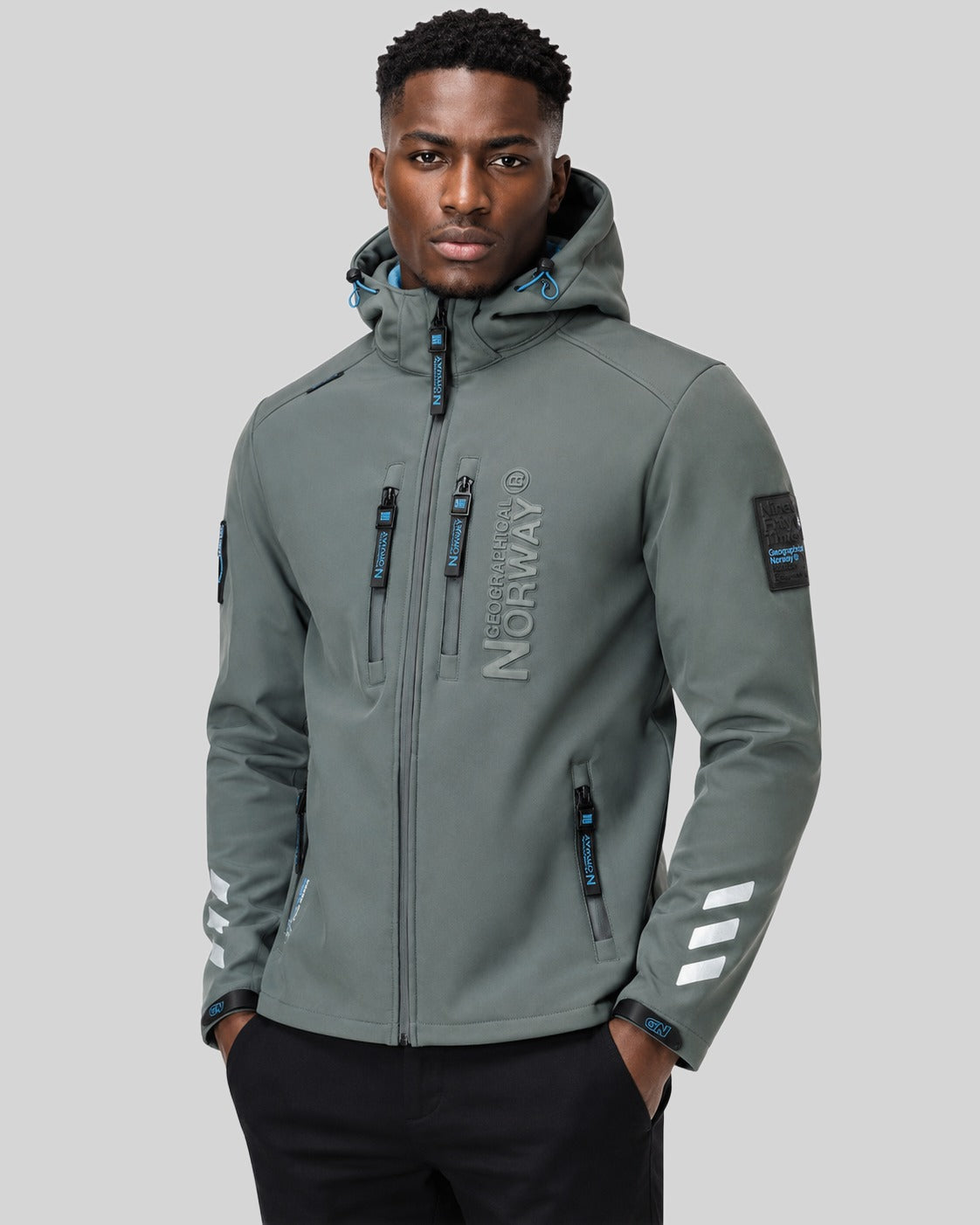 geographical-norway-richywood-softshelljacke-herren-schwarz-l image 1