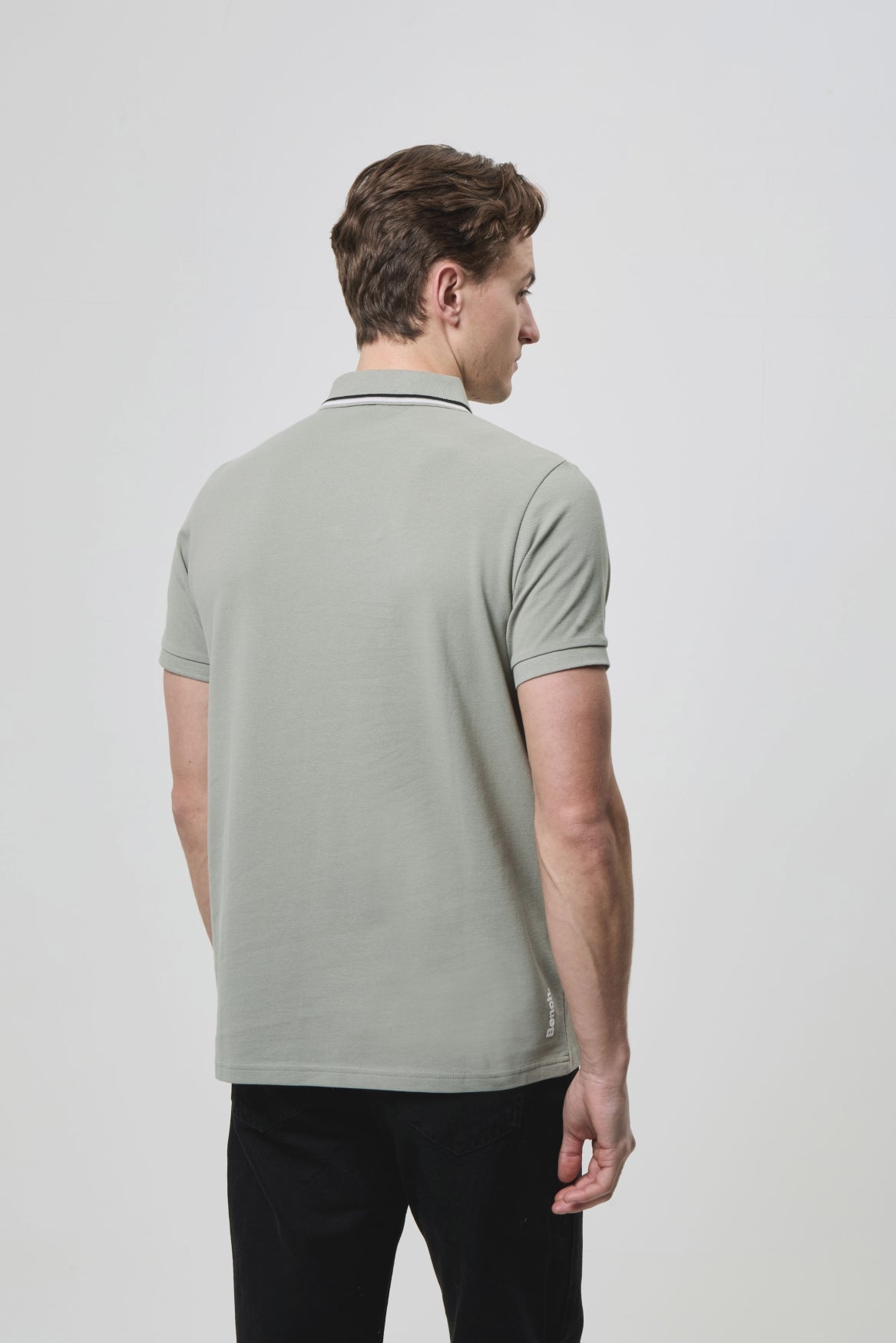 bench-gruff-poloshirt-herren-white-piqu-baumwolle image 7