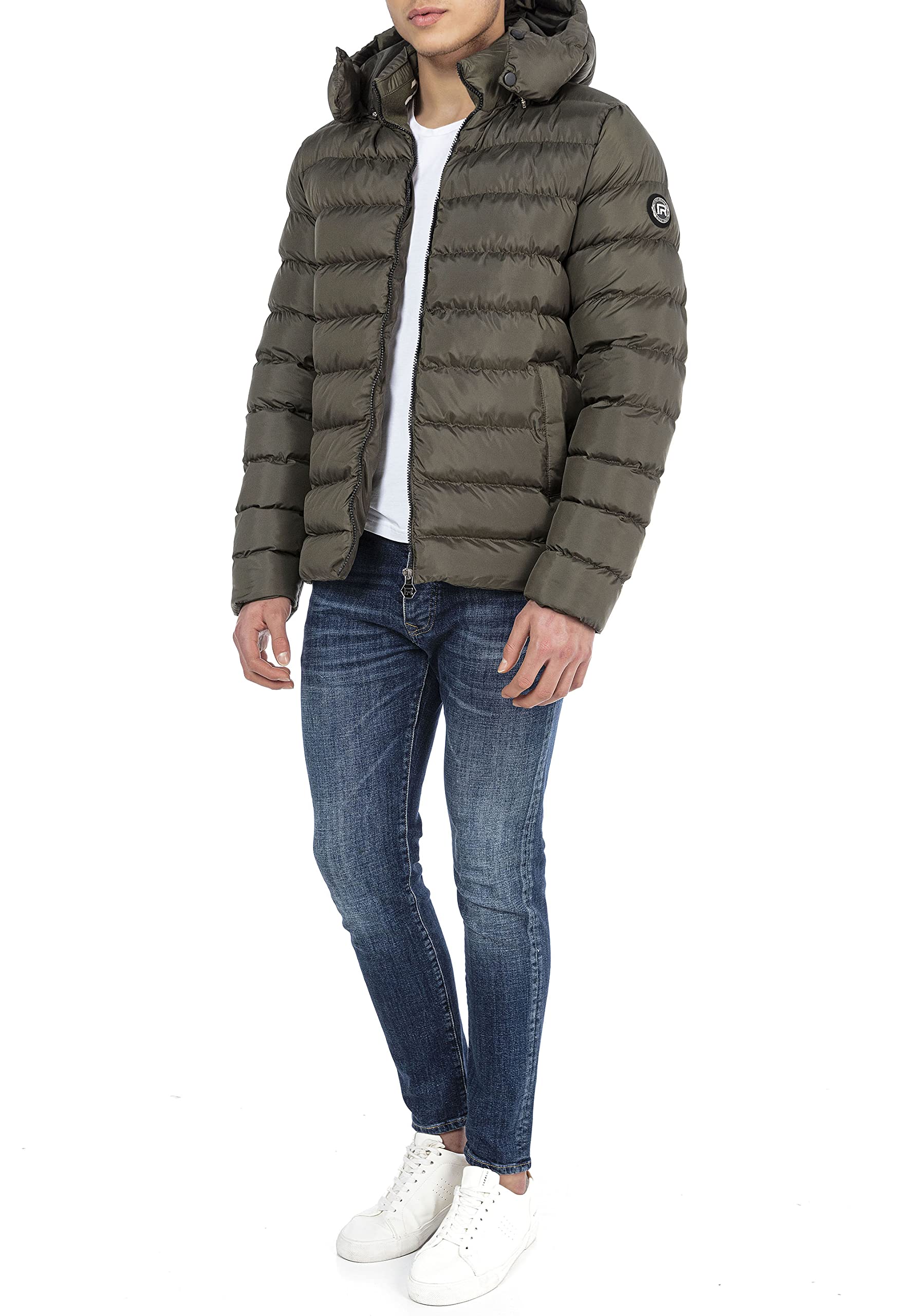 redbridge-winterjacke-herren-kapuze-hoher-kragen-khaki image 6