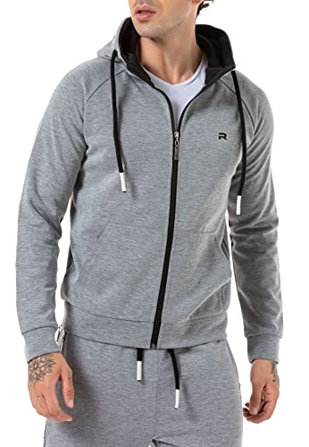 redbridge-jogginganzug-herren-2-teilig-sweatjacke-jogger-grau image 8