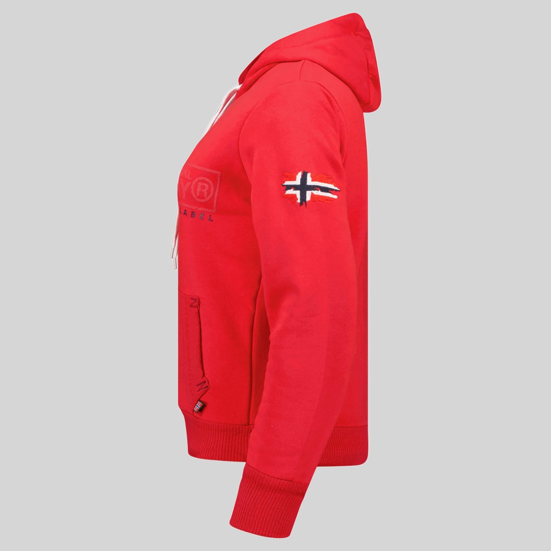 geographical-norway-gasic-damen-hoodie-schwarz-k-ngurutasche image 5