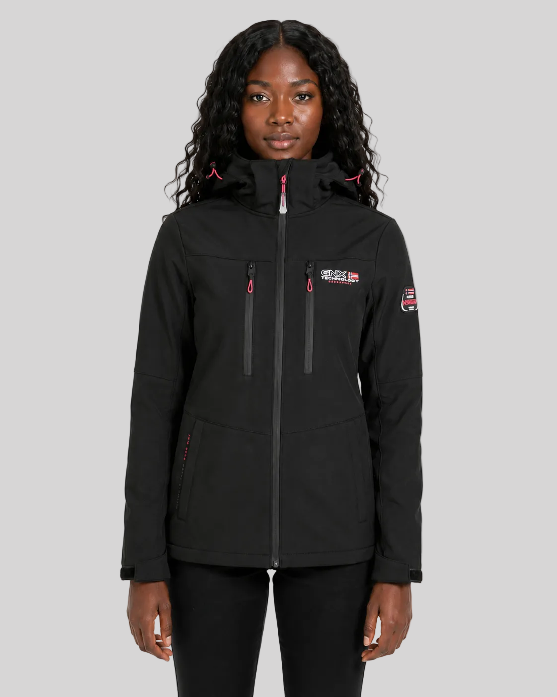 geographical-norway-timmex-softshelljacke-damen-schwarz image 1