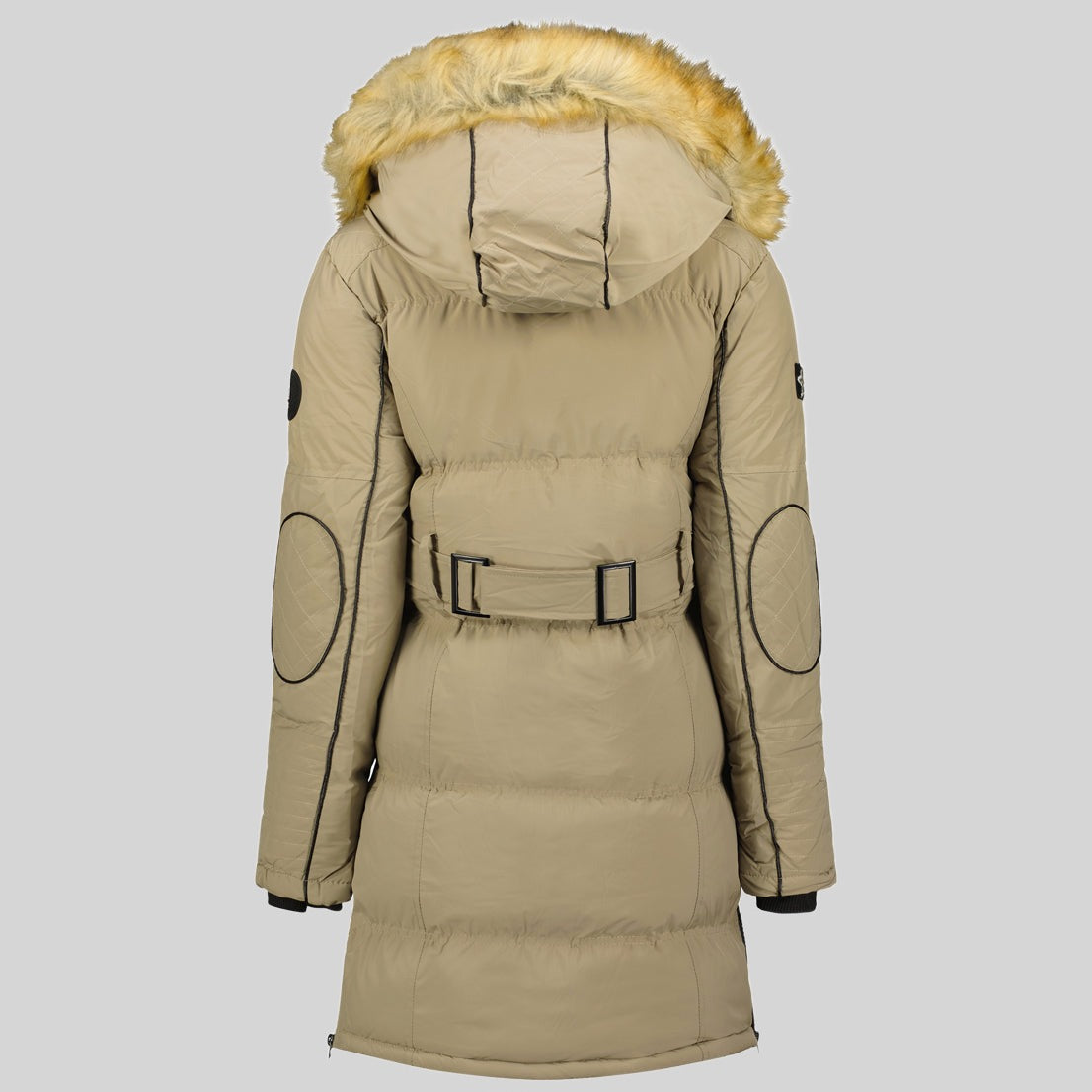 geographical-norway-beautiful-damen-parka-schwarz-kunstfell image 6