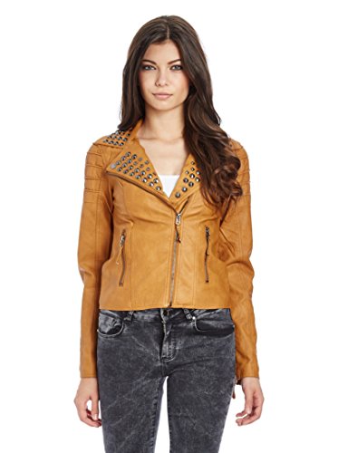 redbridge-rbw7003-kunstleder-jacke-damen-bergangsjacke-nieten-m image 7