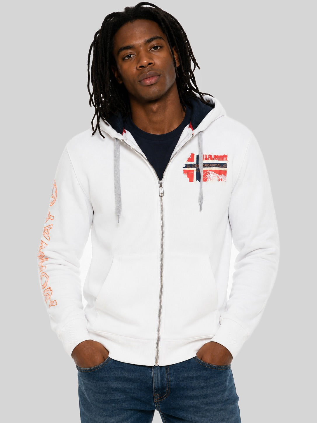 geographical-norway-gysuis-herren-hoodie-wei-kapuze image 1
