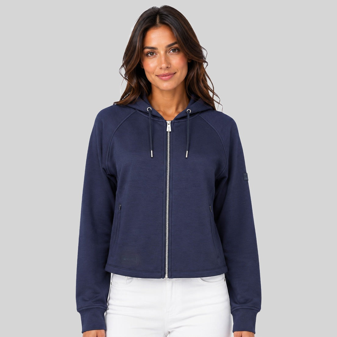 geographical-norway-fionale-hood-sweatshirt-damen-sable image 7