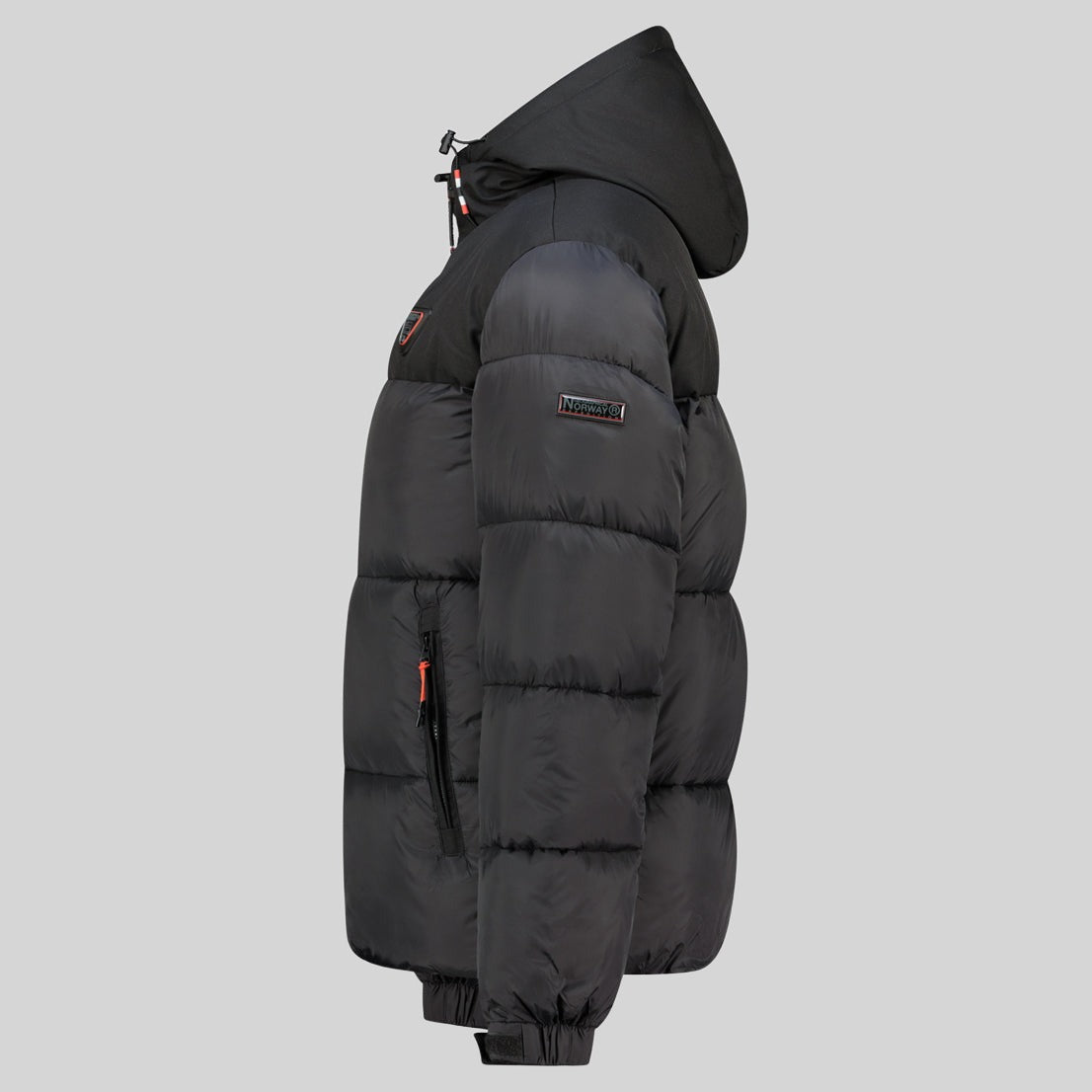 geographical-norway-bim-herren-steppjacke-schwarz-mit-kapuze image 6