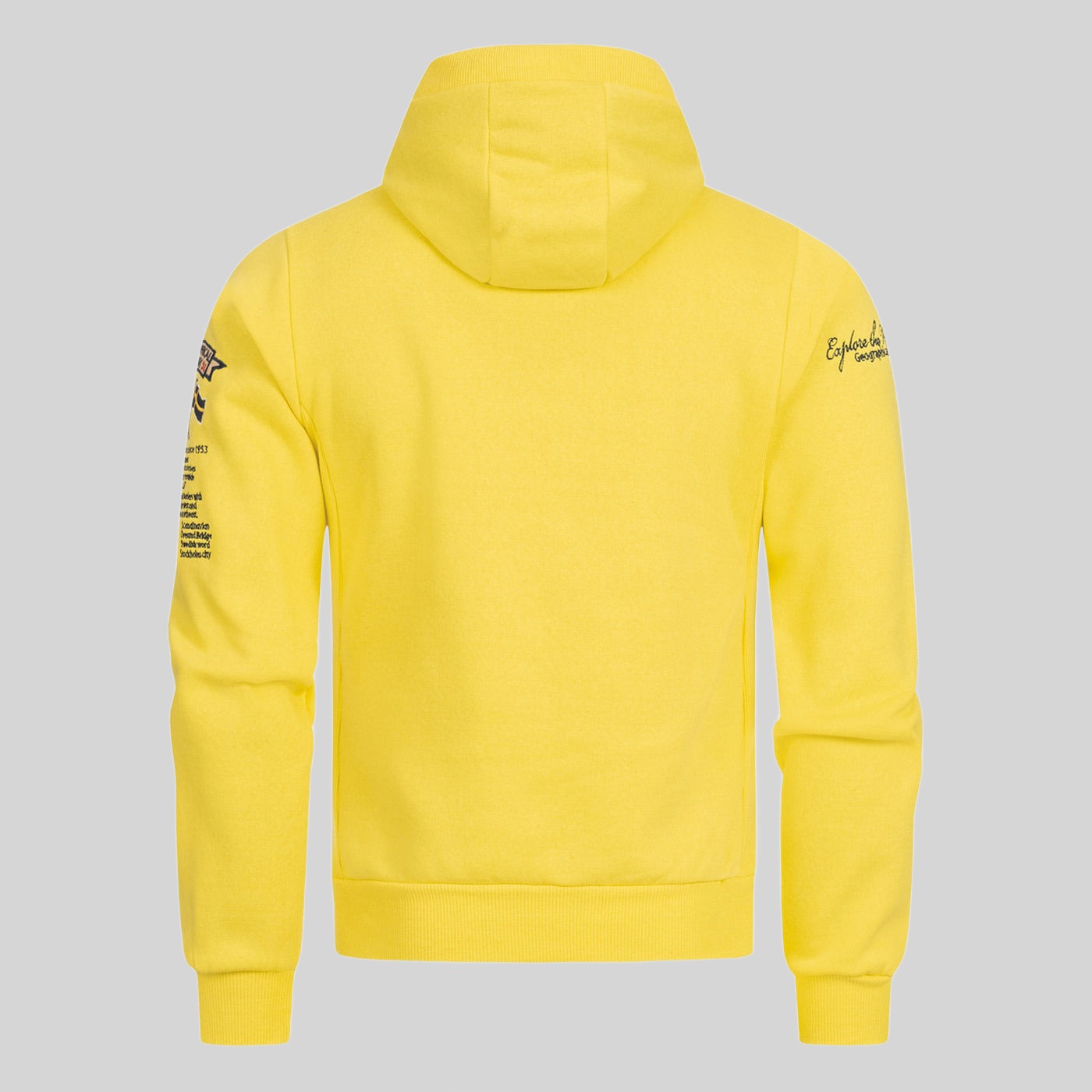 geographical-norway-gymclass-fluo-hoodie-orange-fluo-herren image 7