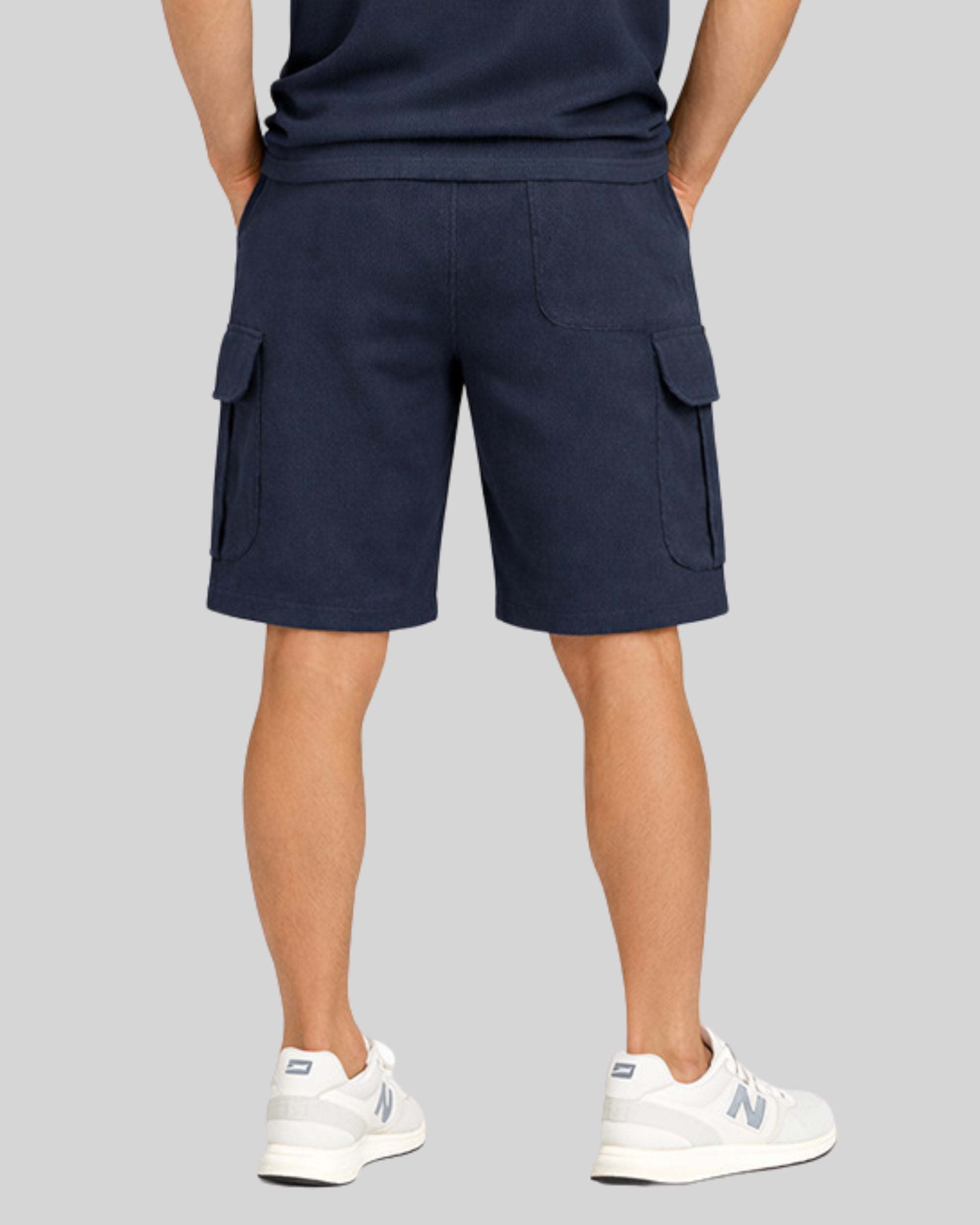 geographical-norway-palafel-herren-cargo-bermuda-dunkelgrau image 6
