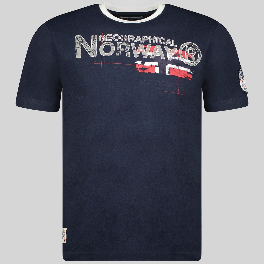 geographical-norway-jisland-t-shirt-herren-marine image 2