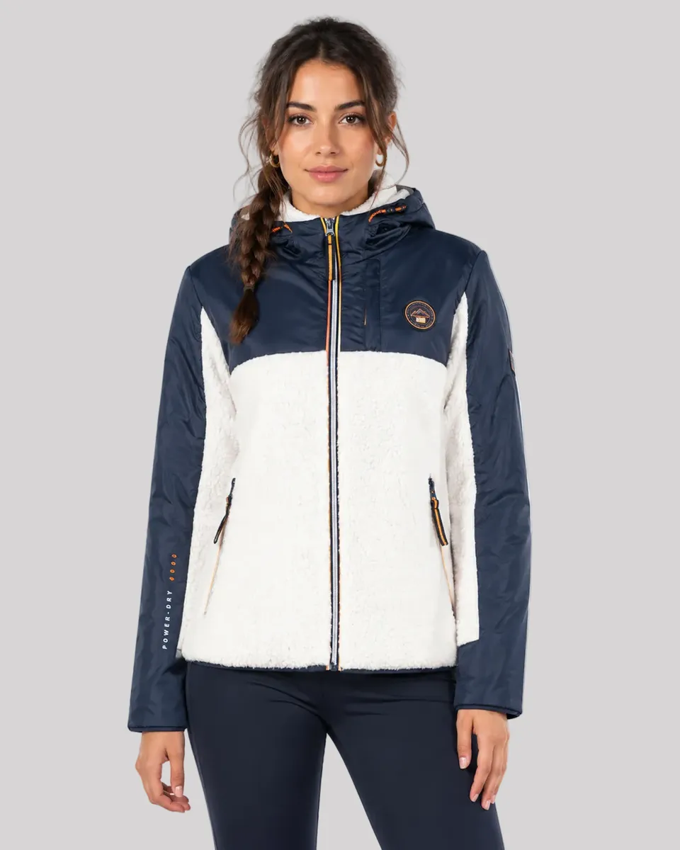 geographical-norway-ulyssim-damen-fleecejacke-zweifarbig image 1