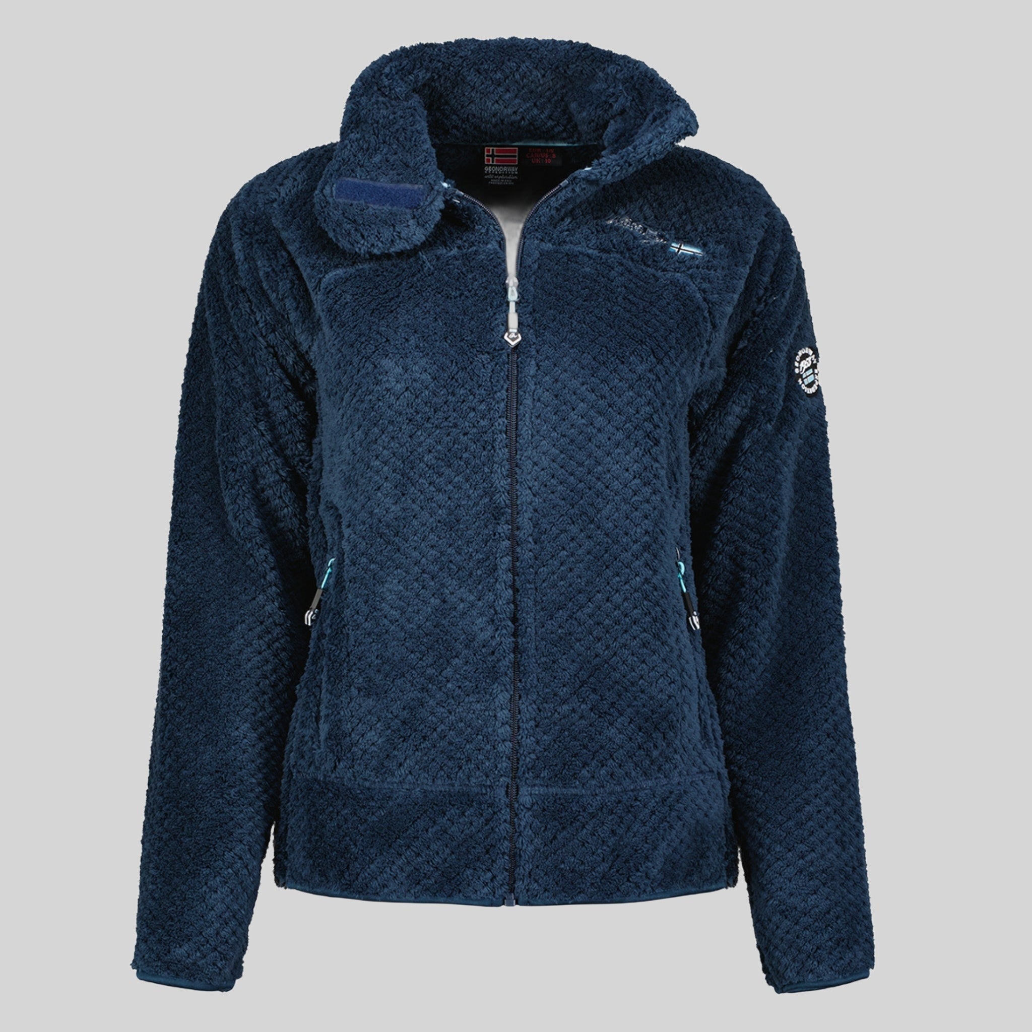 geographical-norway-tropezienne-damen-fleecejacke-marine image 5