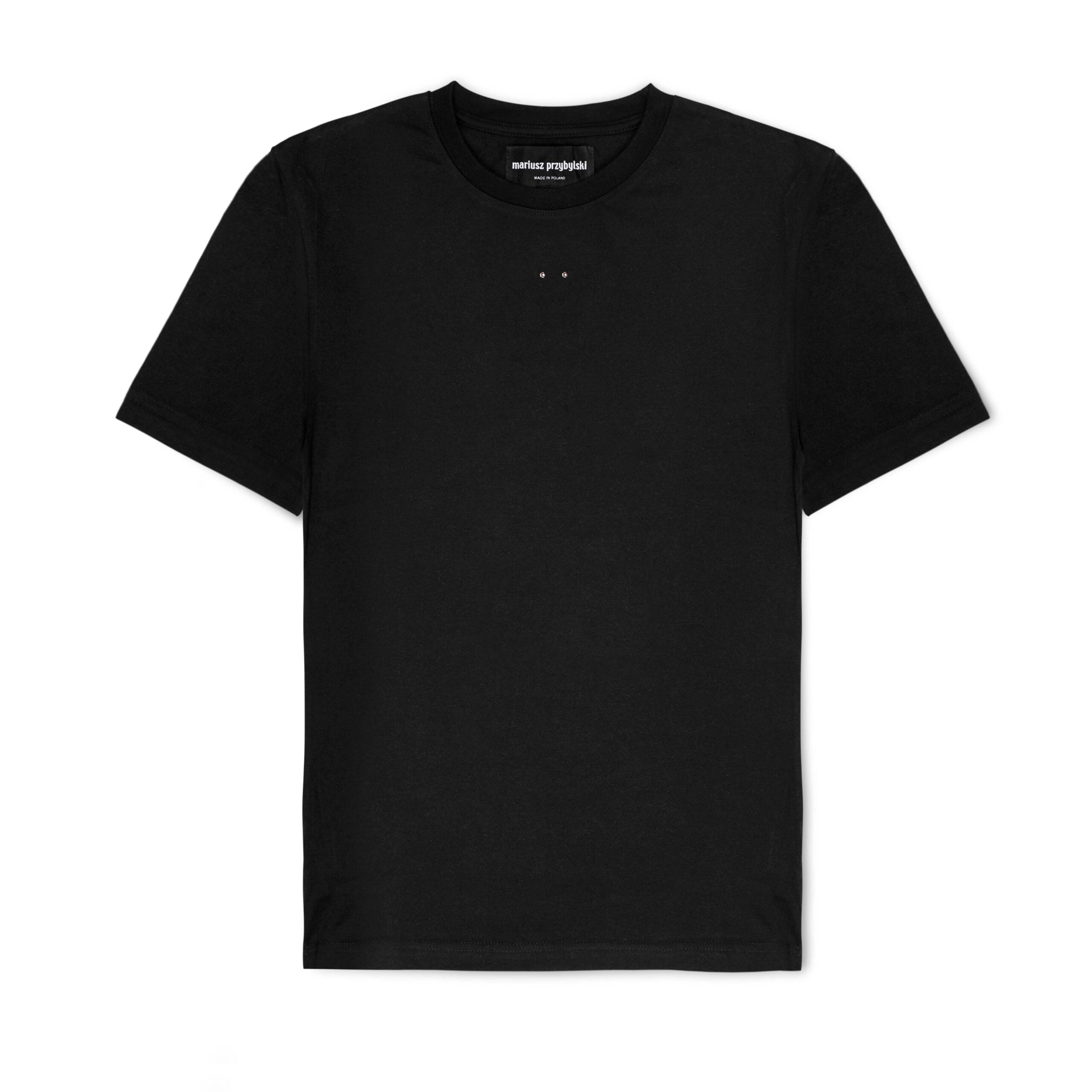 mariusz-przybylski-t-shirt-piercing-czarny-damski-damen-t-shirt-schwarz-s image 1