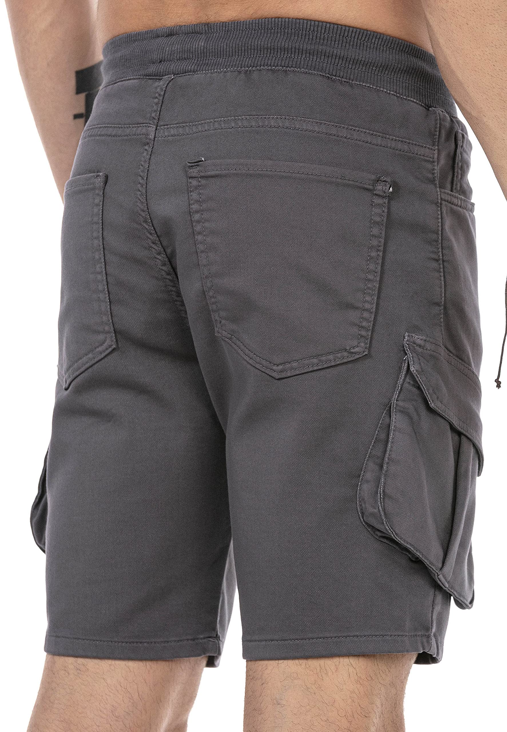 redbridge-shorts-cargoshorts-herren-blau-baumwolle image 6