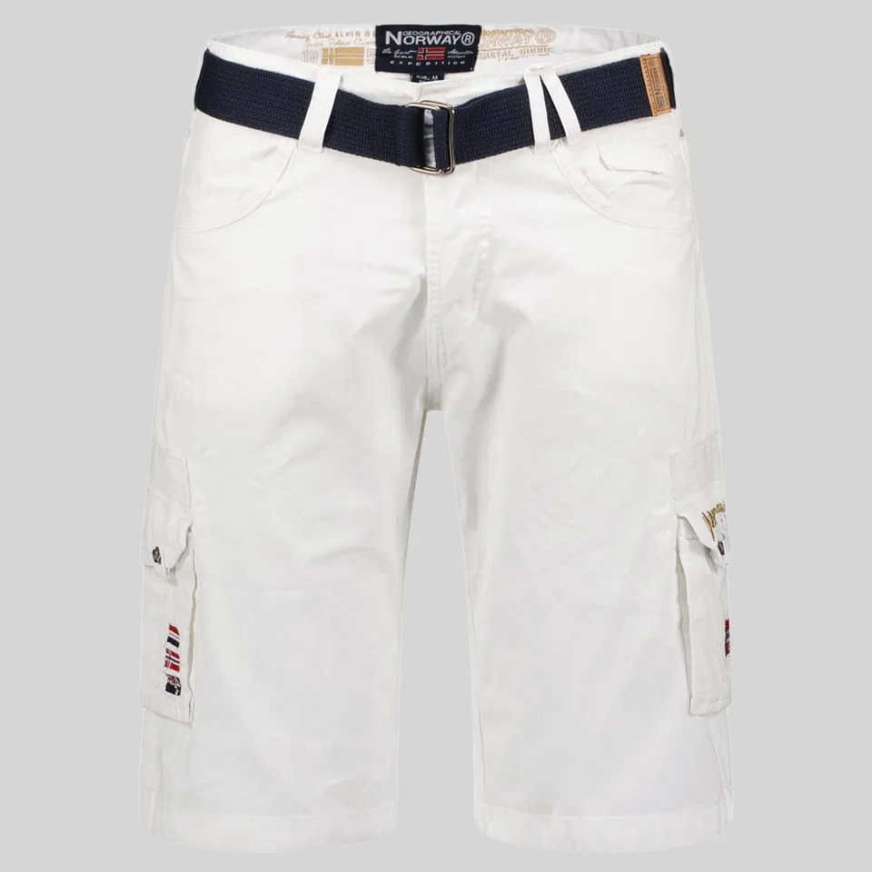 geographical-norway-panoplie-herren-bermuda-mit-stickerei-und-g-rtel image 1