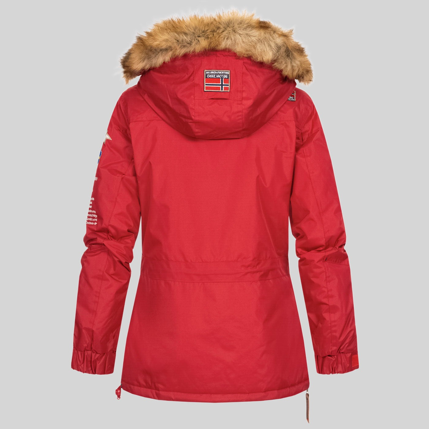 geographical-norway-bridget-damen-parka-winterjacke-kaki image 8