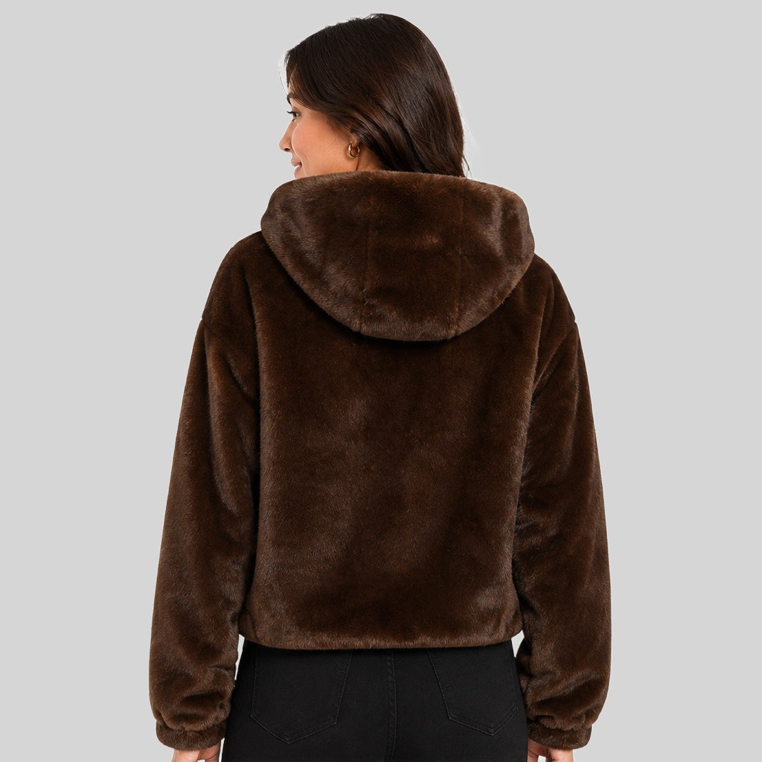 geographical-norway-dadani-damen-fleecejacke-taupe-mit-kapuze image 8