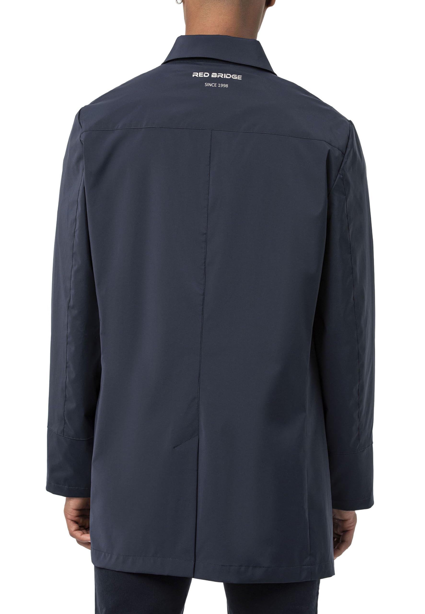 redbridge-trenchcoat-herren-bergangsjacke-lang-navy-blau-l image 4