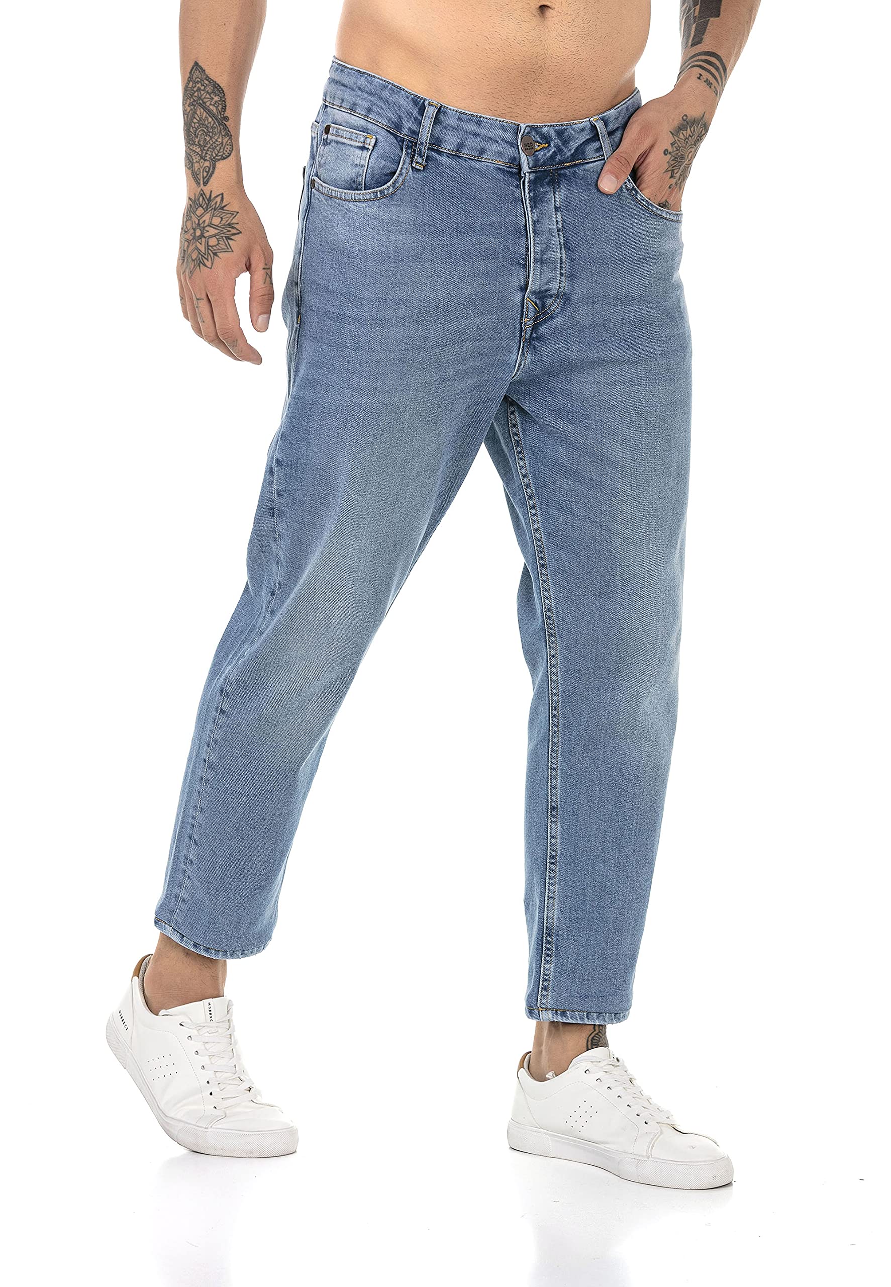 redbridge-jeans-herren-denim-hose-boyfriend-freizeithose image 4