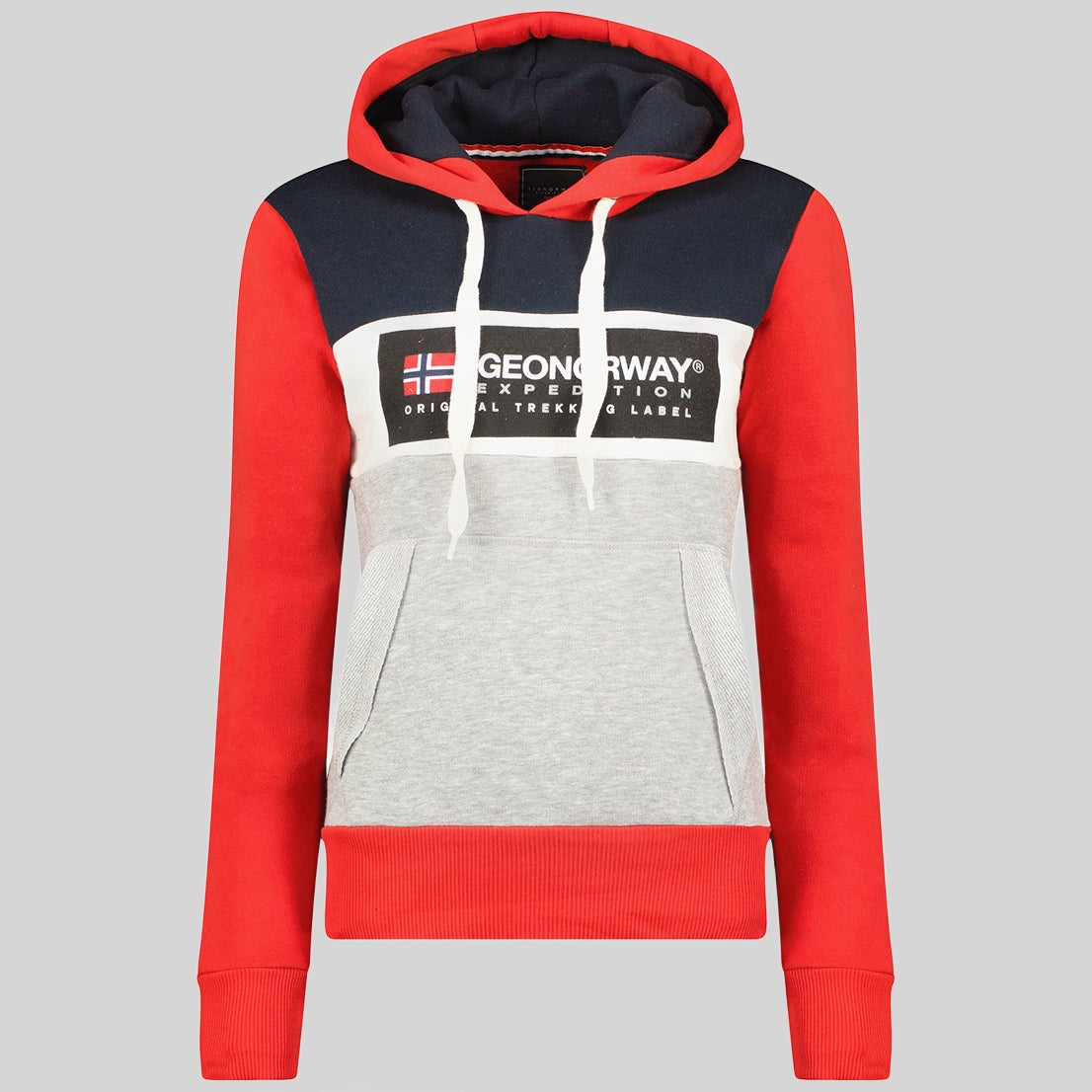 geographical-norway-golem-damen-hoodie-mit-kangurutasche image 1