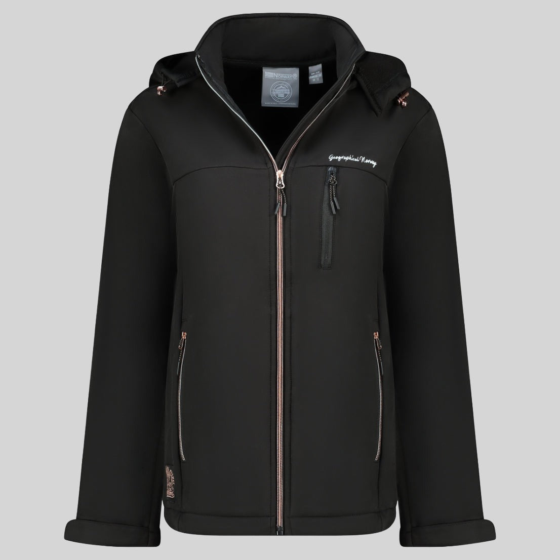 geographical-norway-tounia-damen-softshelljacke-schwarz-winddicht image 3