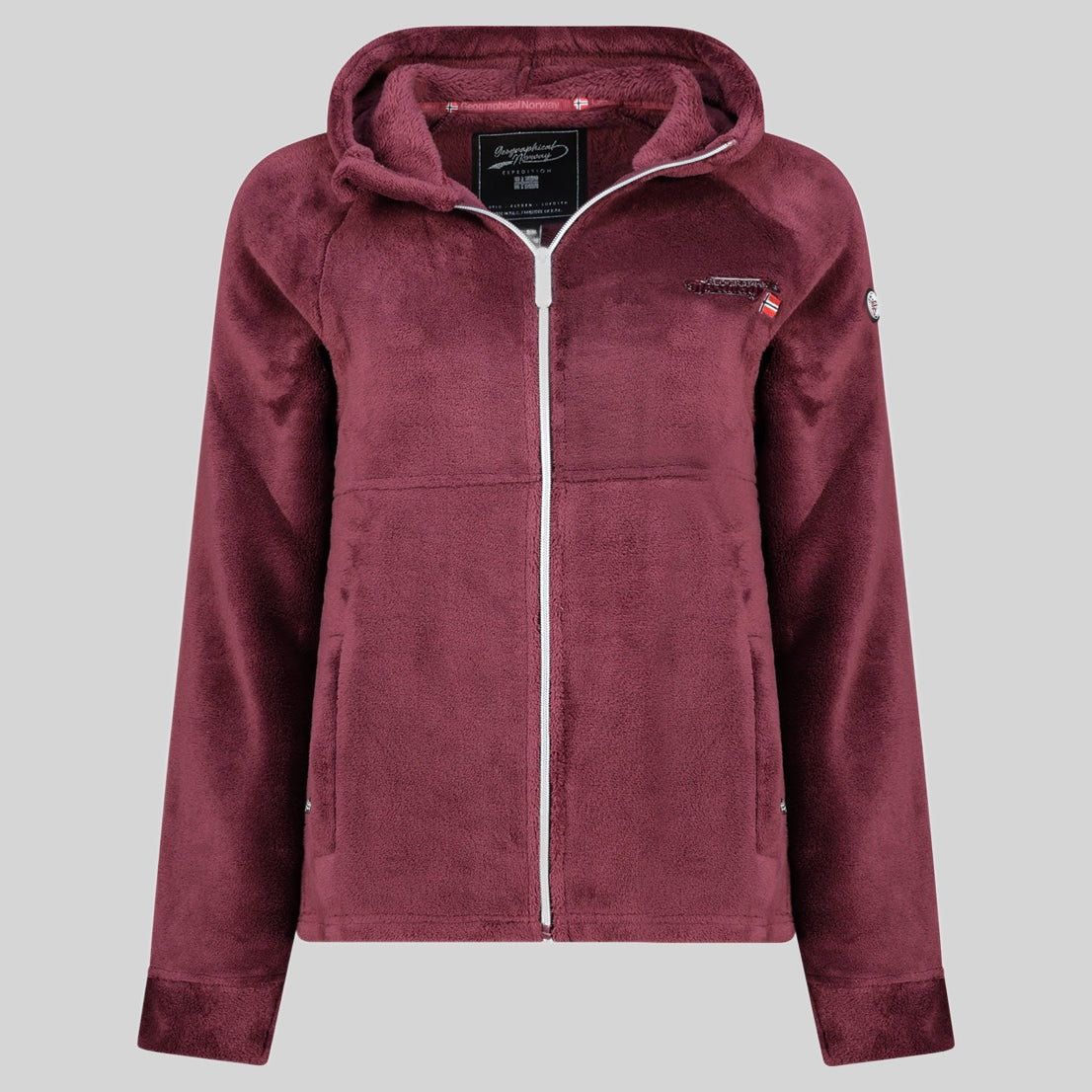 geographical-norway-uliota-fleecejacke-damen-reissverschluss image 3