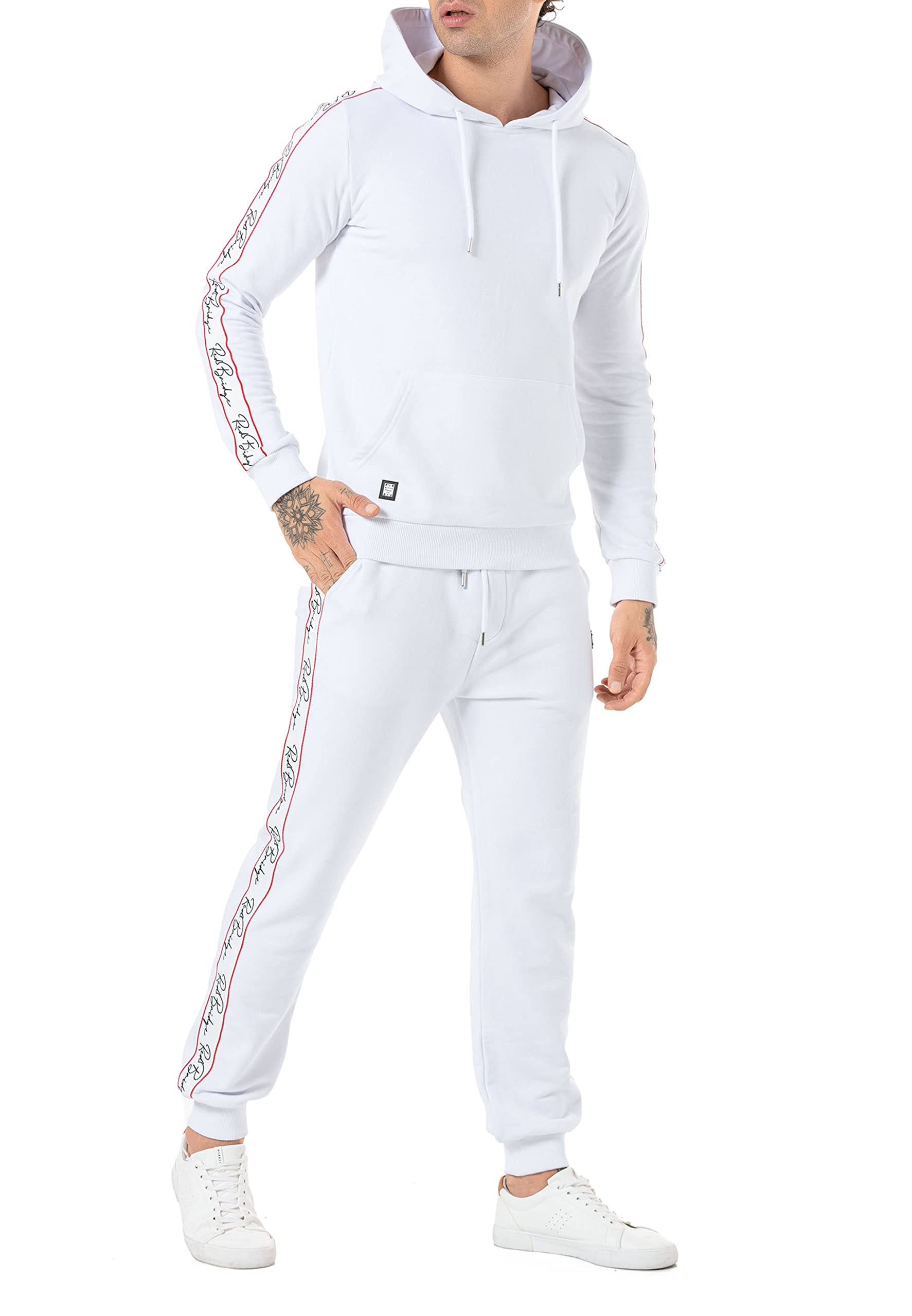 redbridge-jogginganzug-2-teiliges-jogger-set-hoodie-schwarz image 6